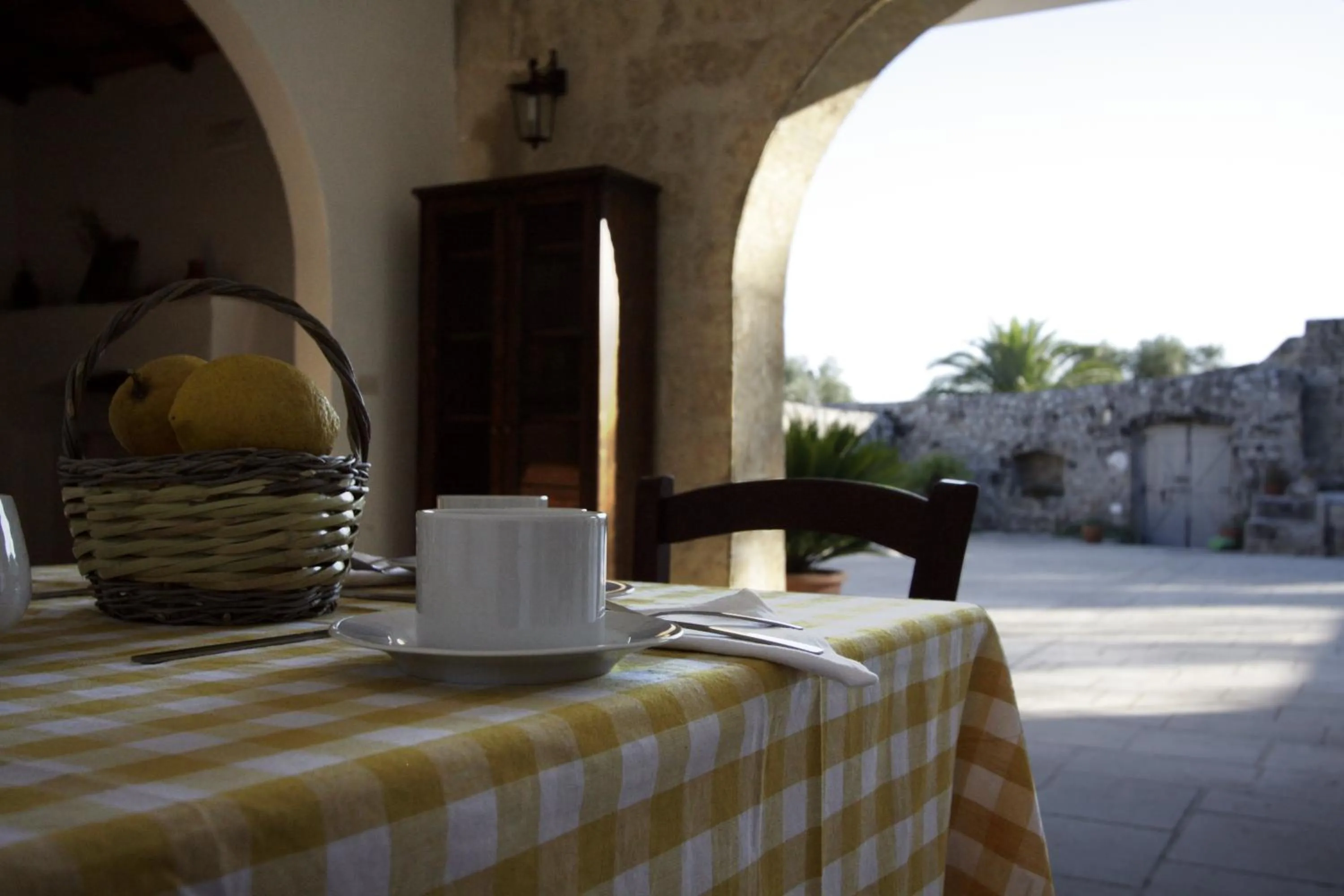 Buffet breakfast in Masseria Uccio