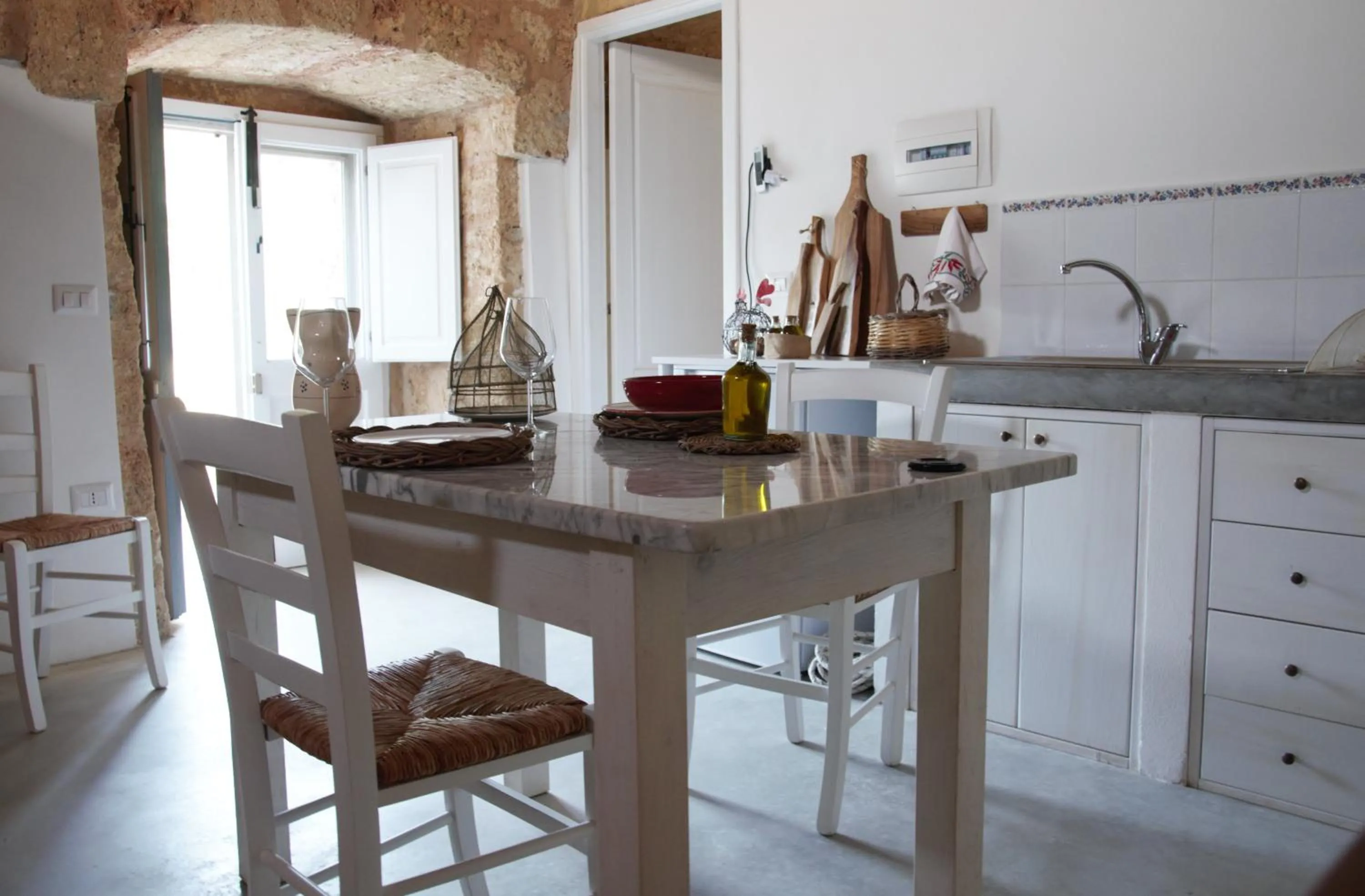 Living room in Masseria Uccio