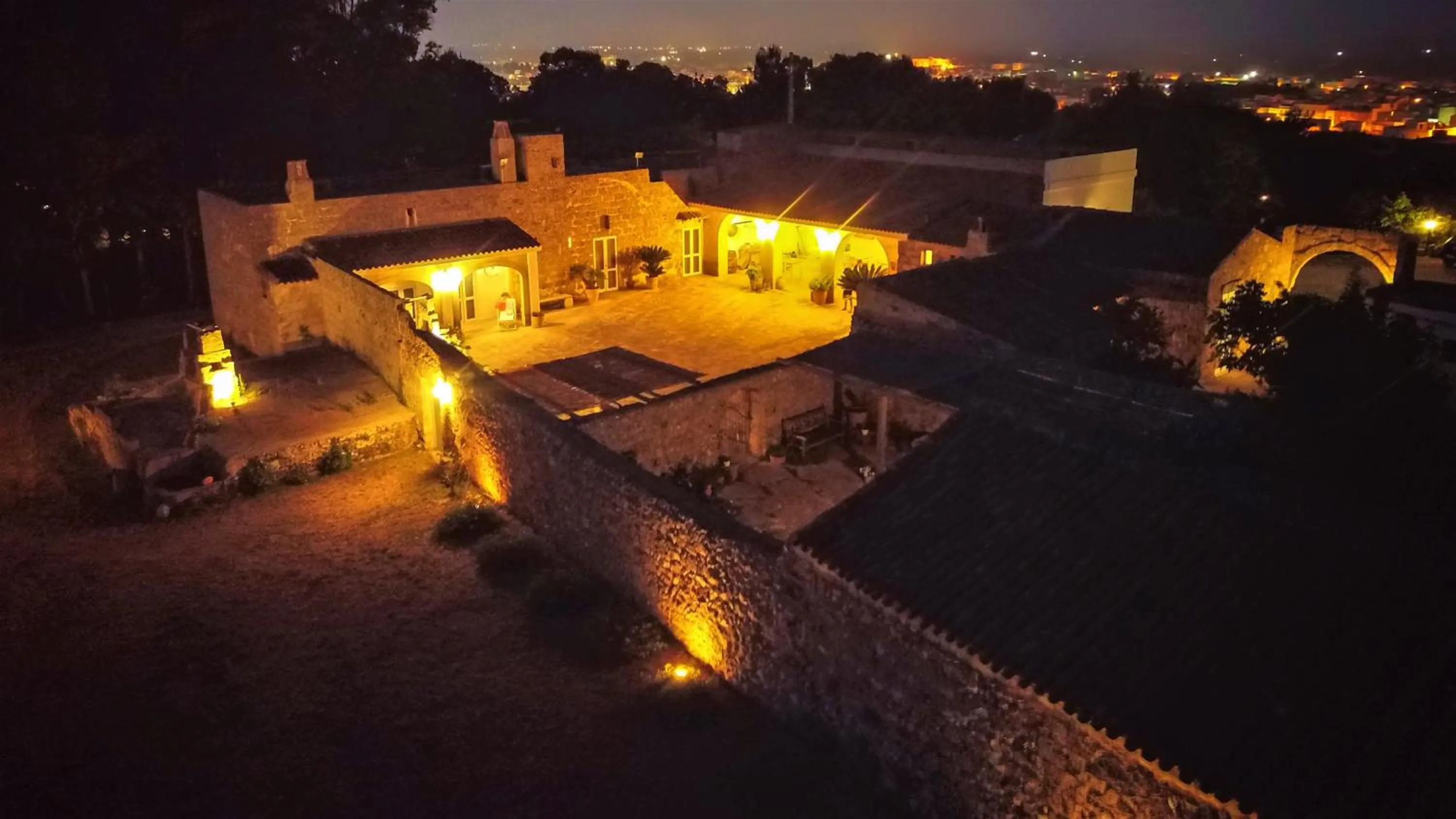 Bird's eye view in Masseria Uccio