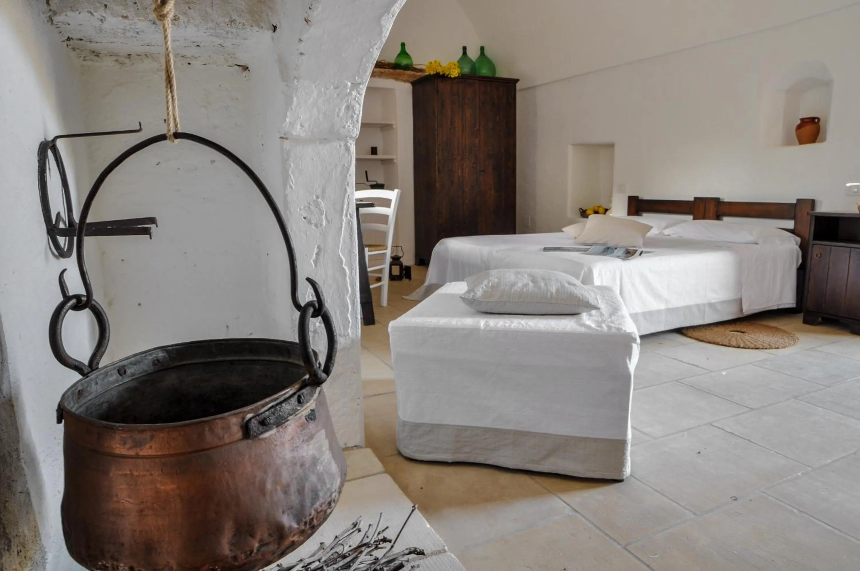 Photo of the whole room, Bed in Masseria Uccio