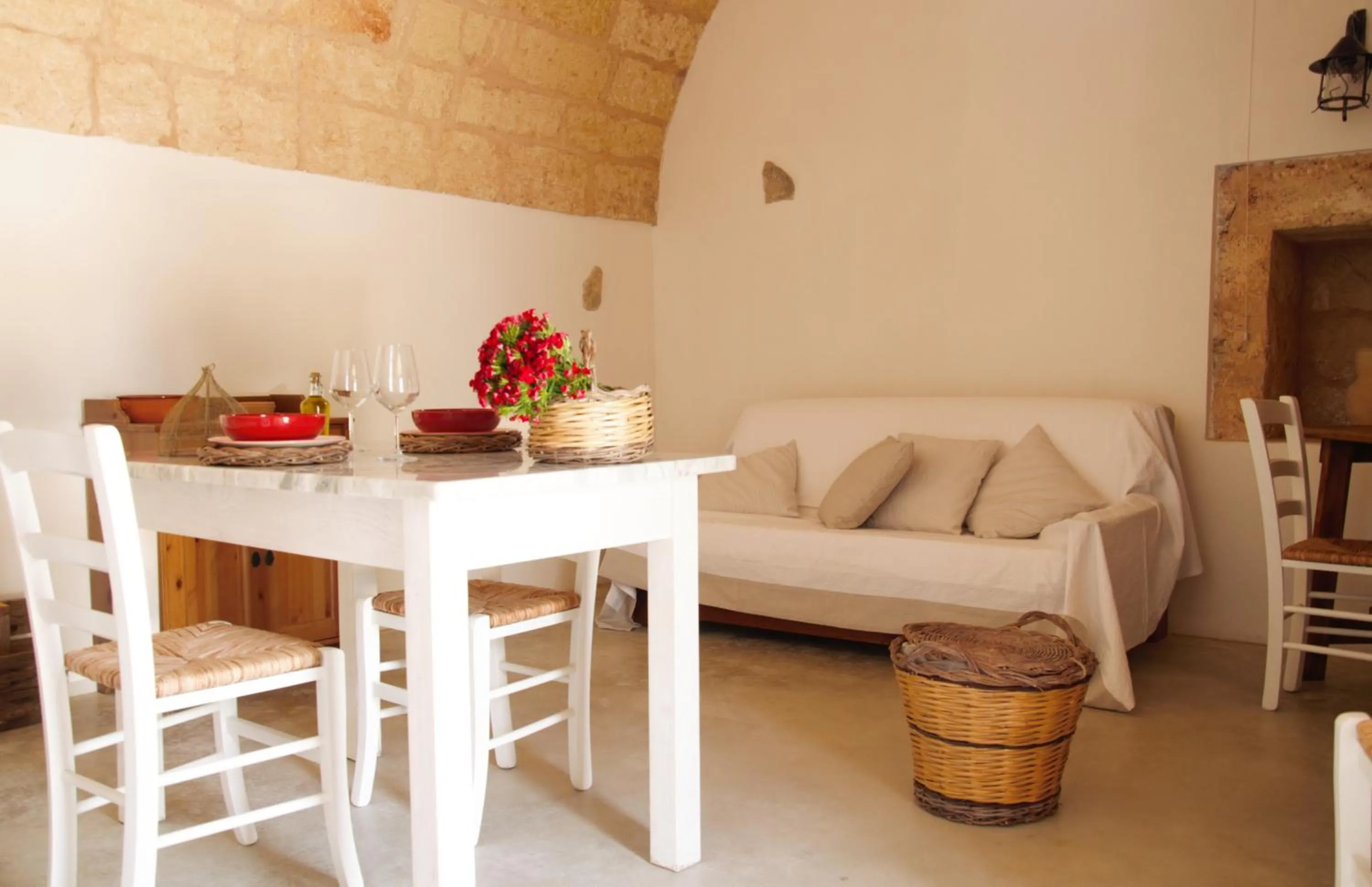 Bed in Masseria Uccio