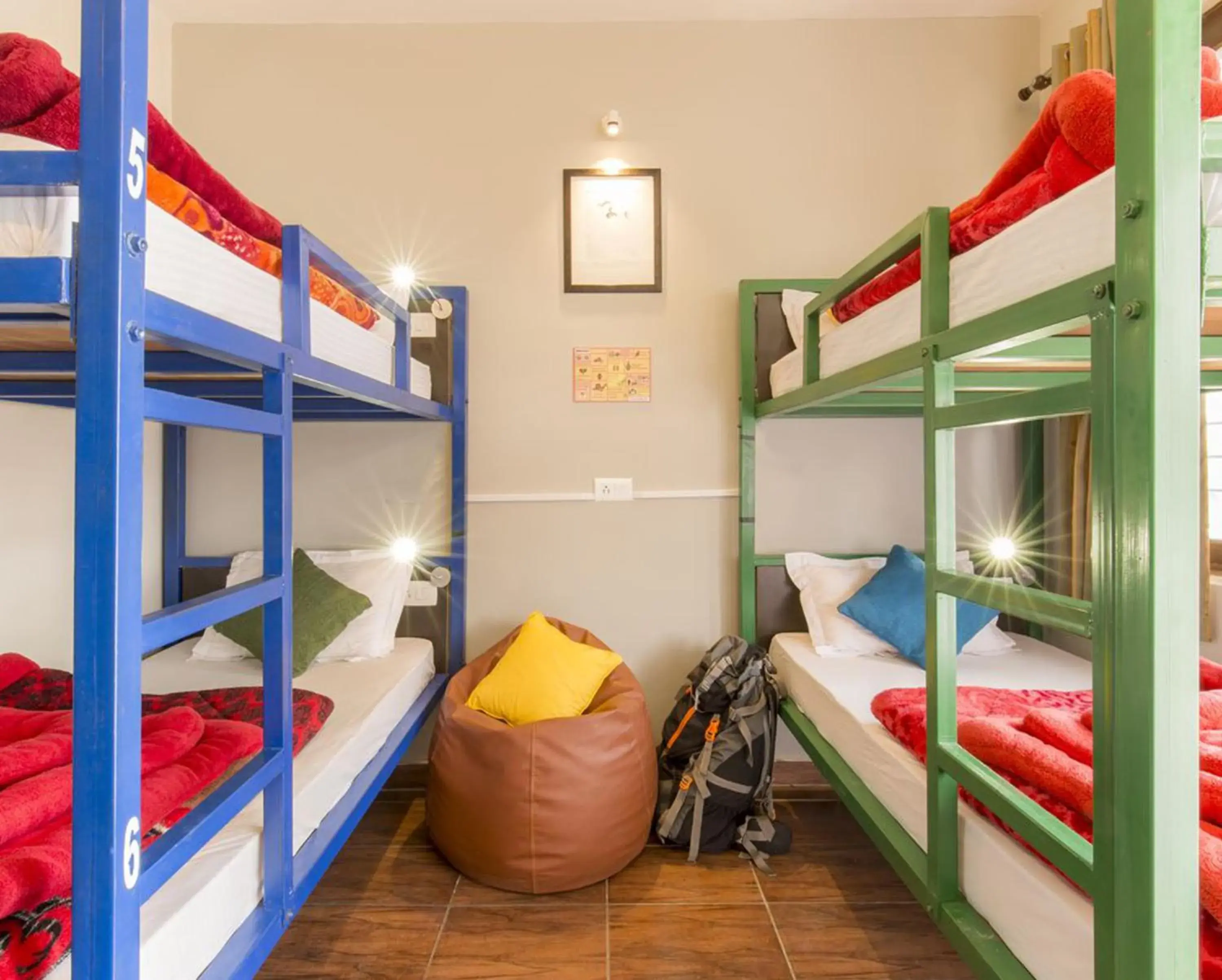 bunk bed, Bed in The Trippy Tribe bunk bed, Bed in The Trippy Tribe