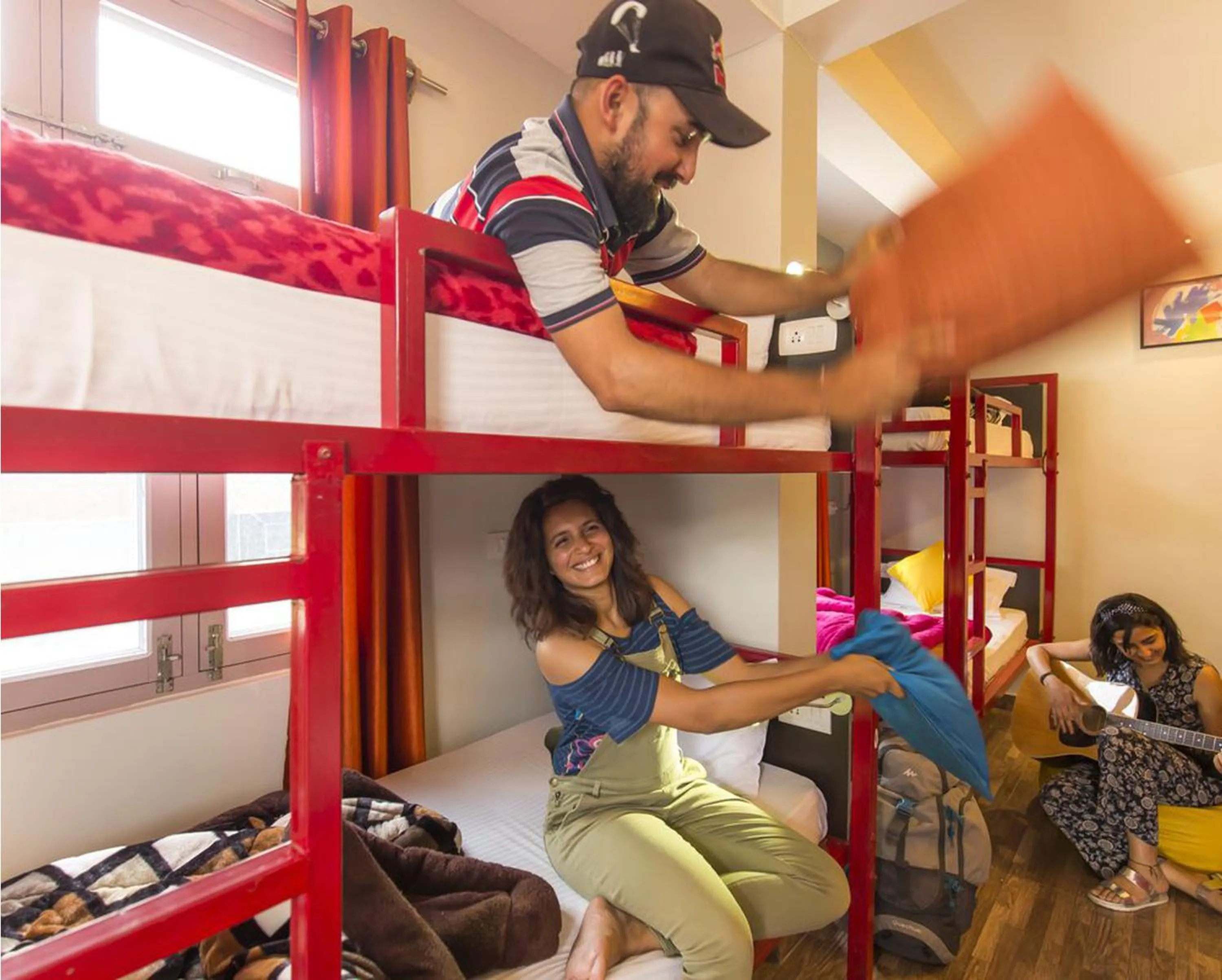 bunk bed in The Trippy Tribe