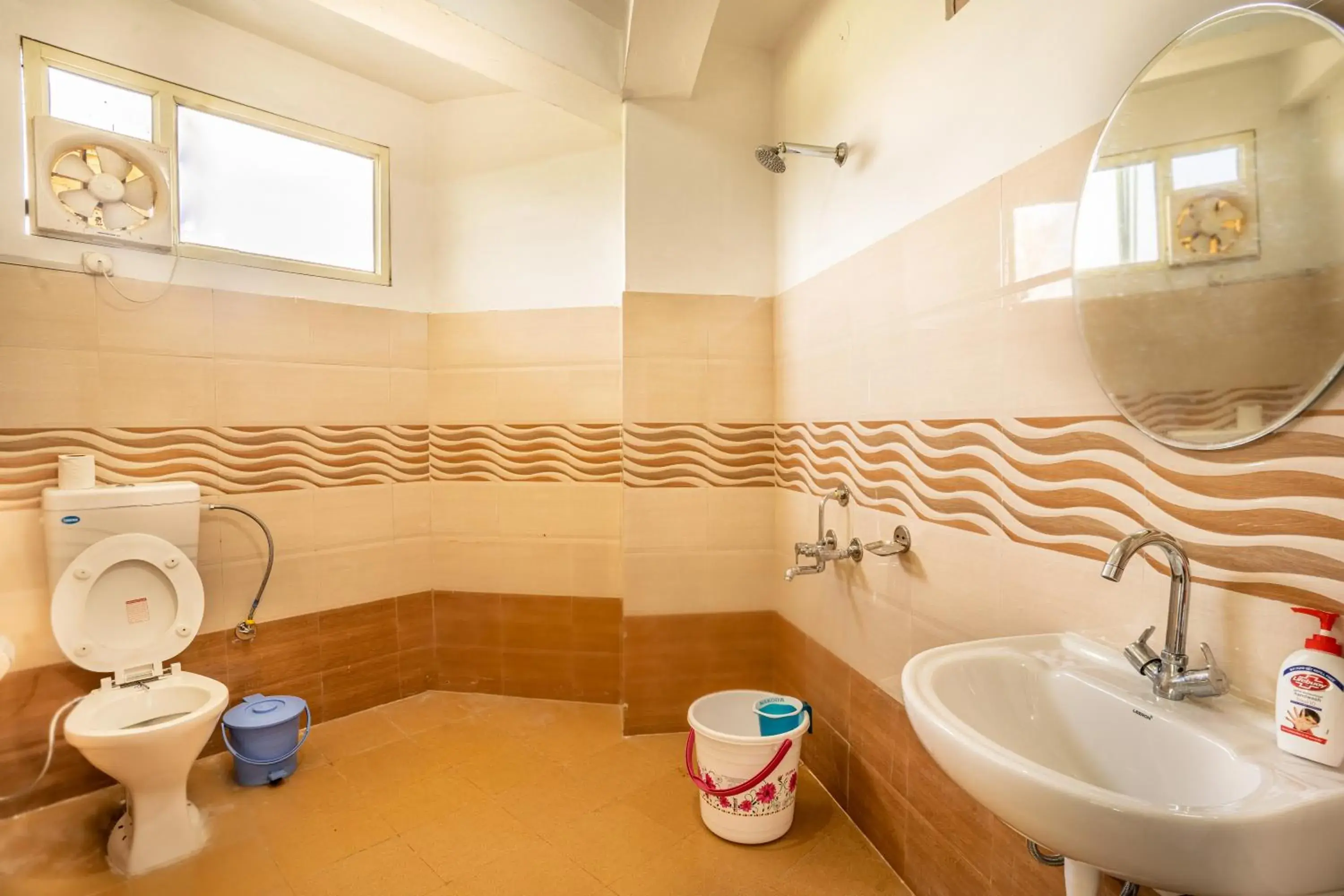 Bathroom in The Trippy Tribe Bathroom in The Trippy Tribe