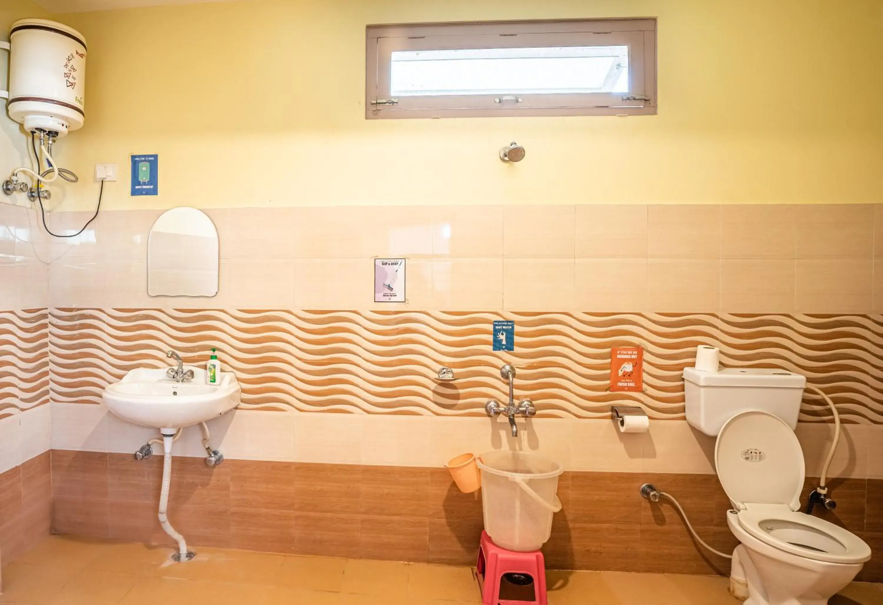 Bathroom in The Trippy Tribe Bathroom in The Trippy Tribe