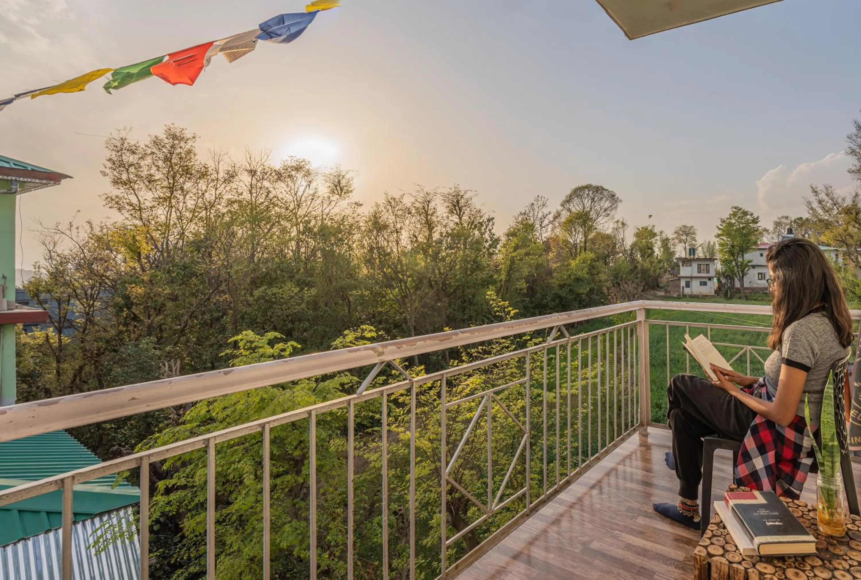 Balcony/Terrace in The Trippy Tribe