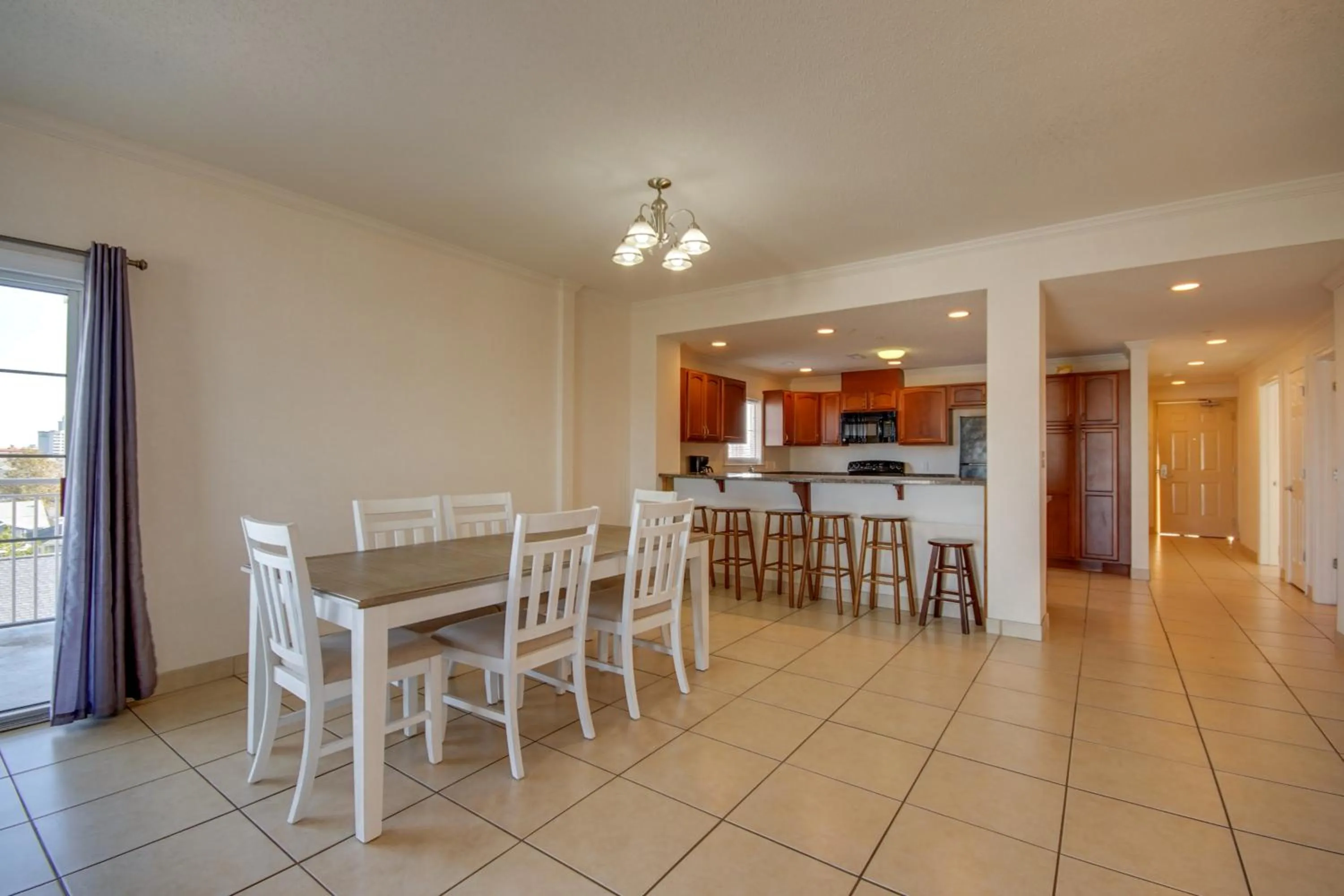Kitchen or kitchenette in Americana Condos 10th street