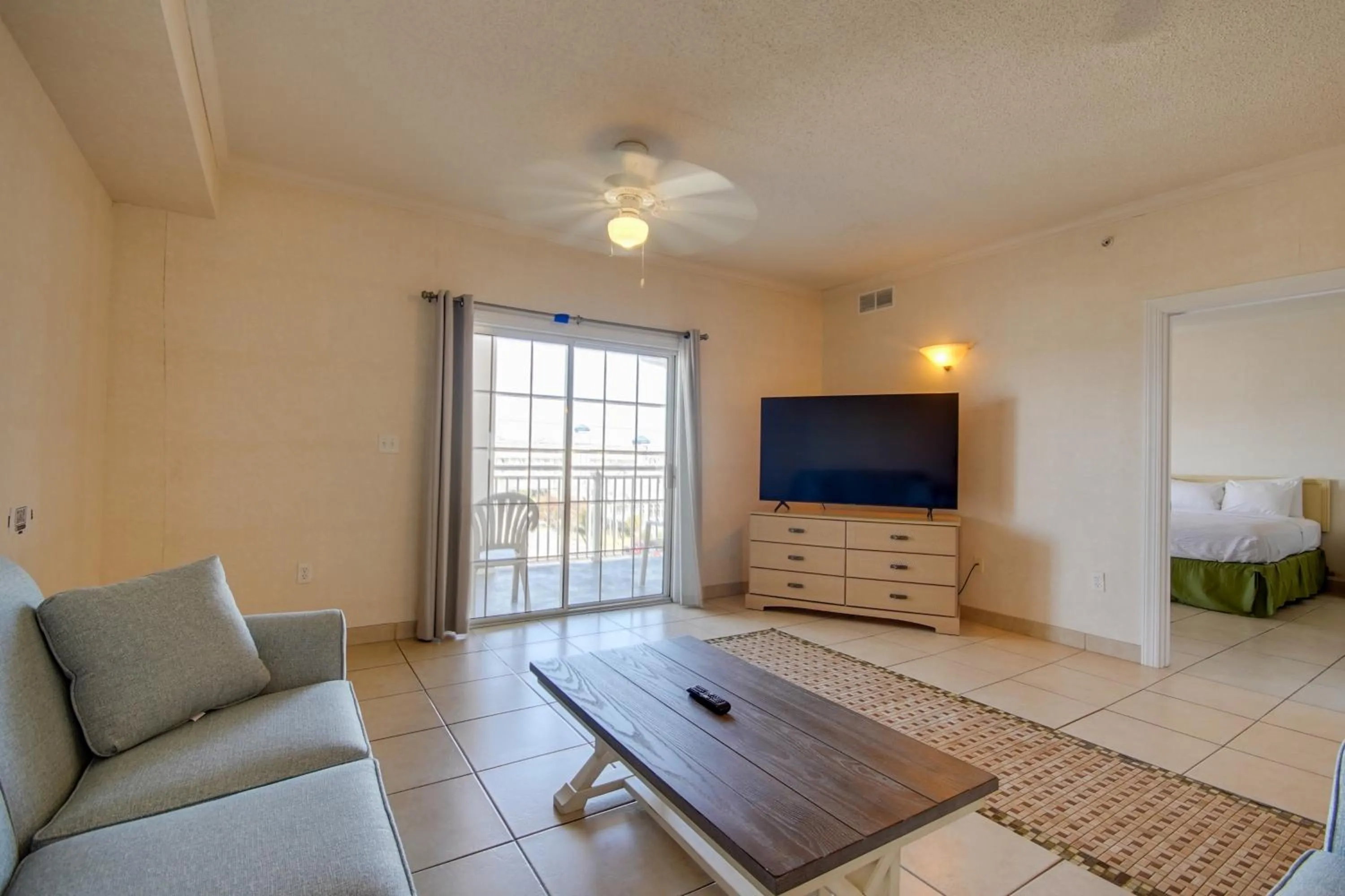 Living room in Americana Condos 10th street
