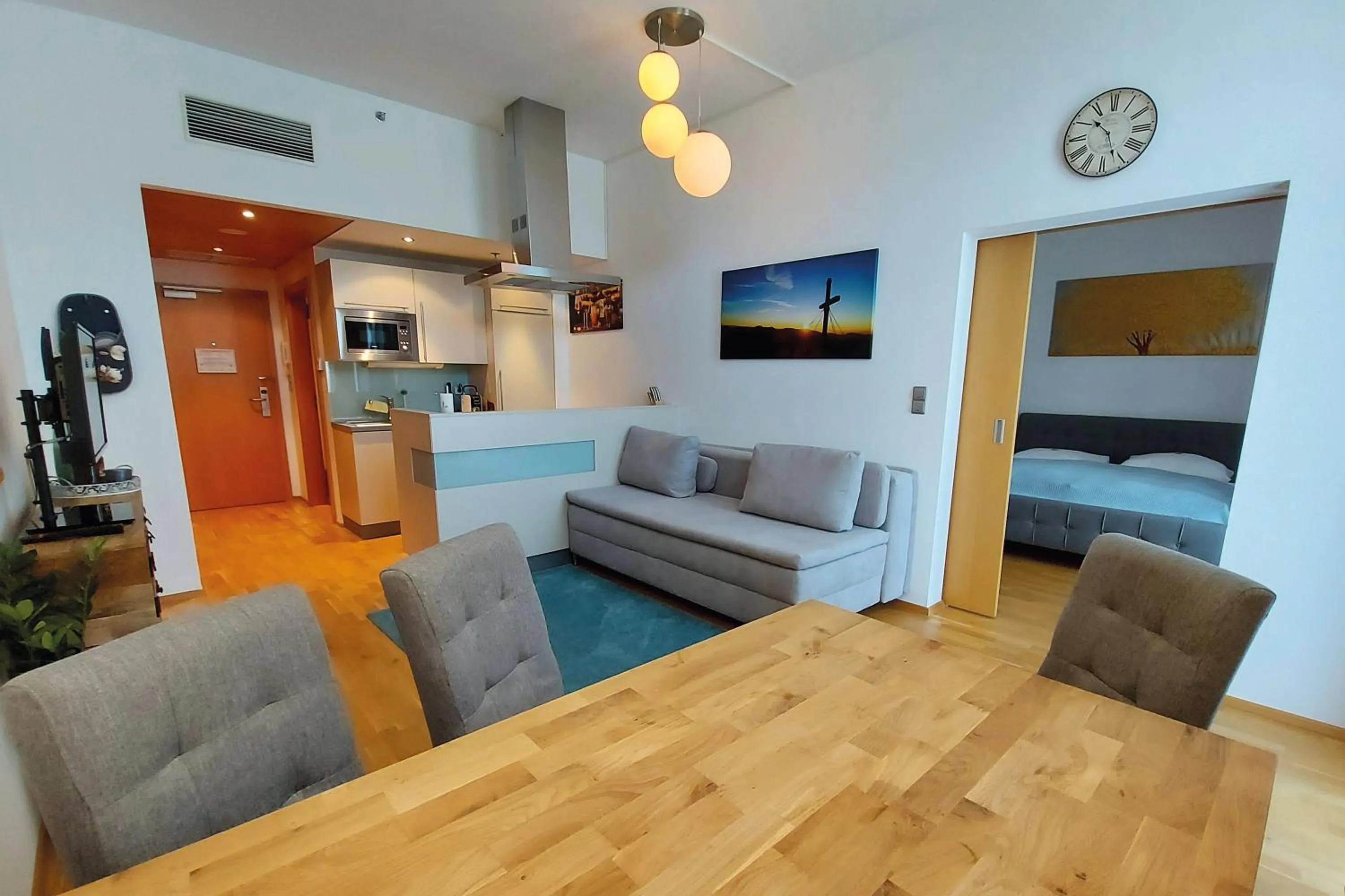 Kitchen or kitchenette in Das Sonnreich - Thermenhotel Loipersdorf