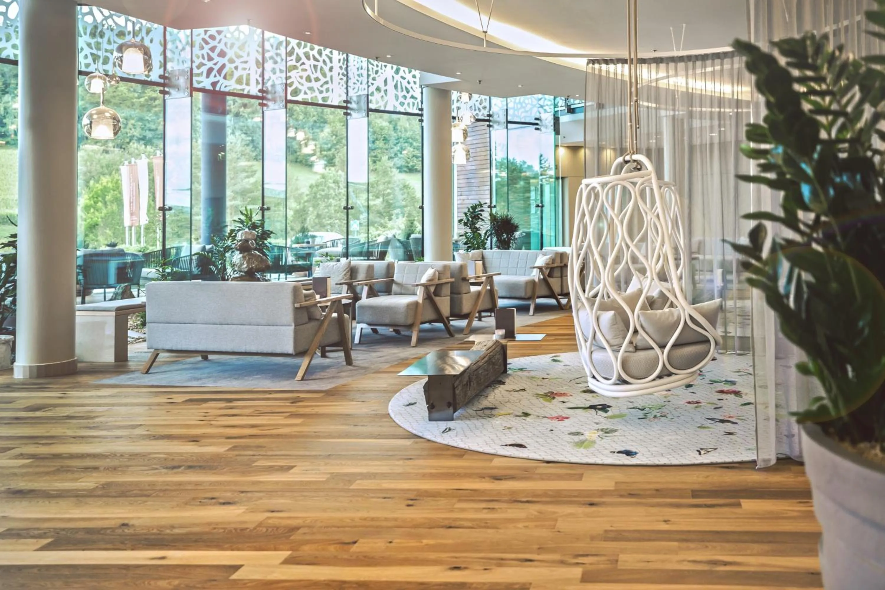 Lobby or reception in Das Sonnreich - Thermenhotel Loipersdorf