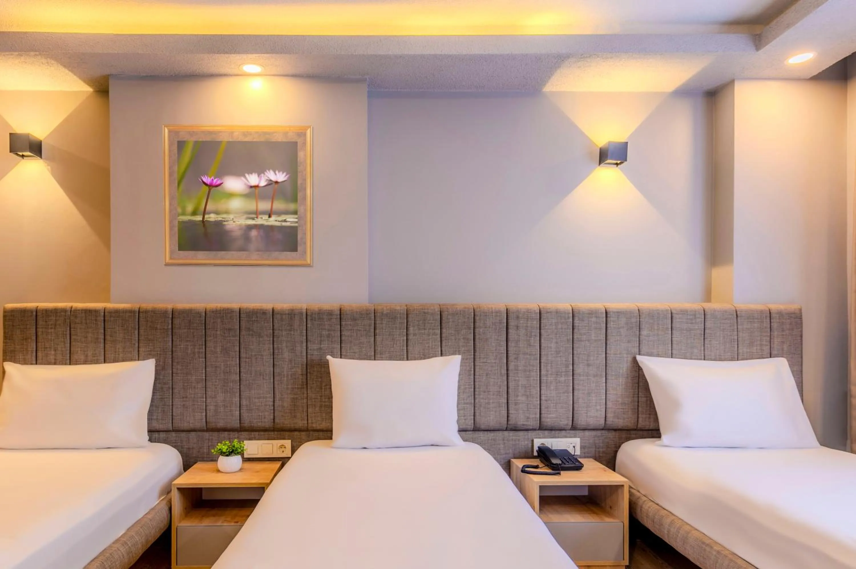 Decorative detail, Bed in EViM HOTEL ÇORLU