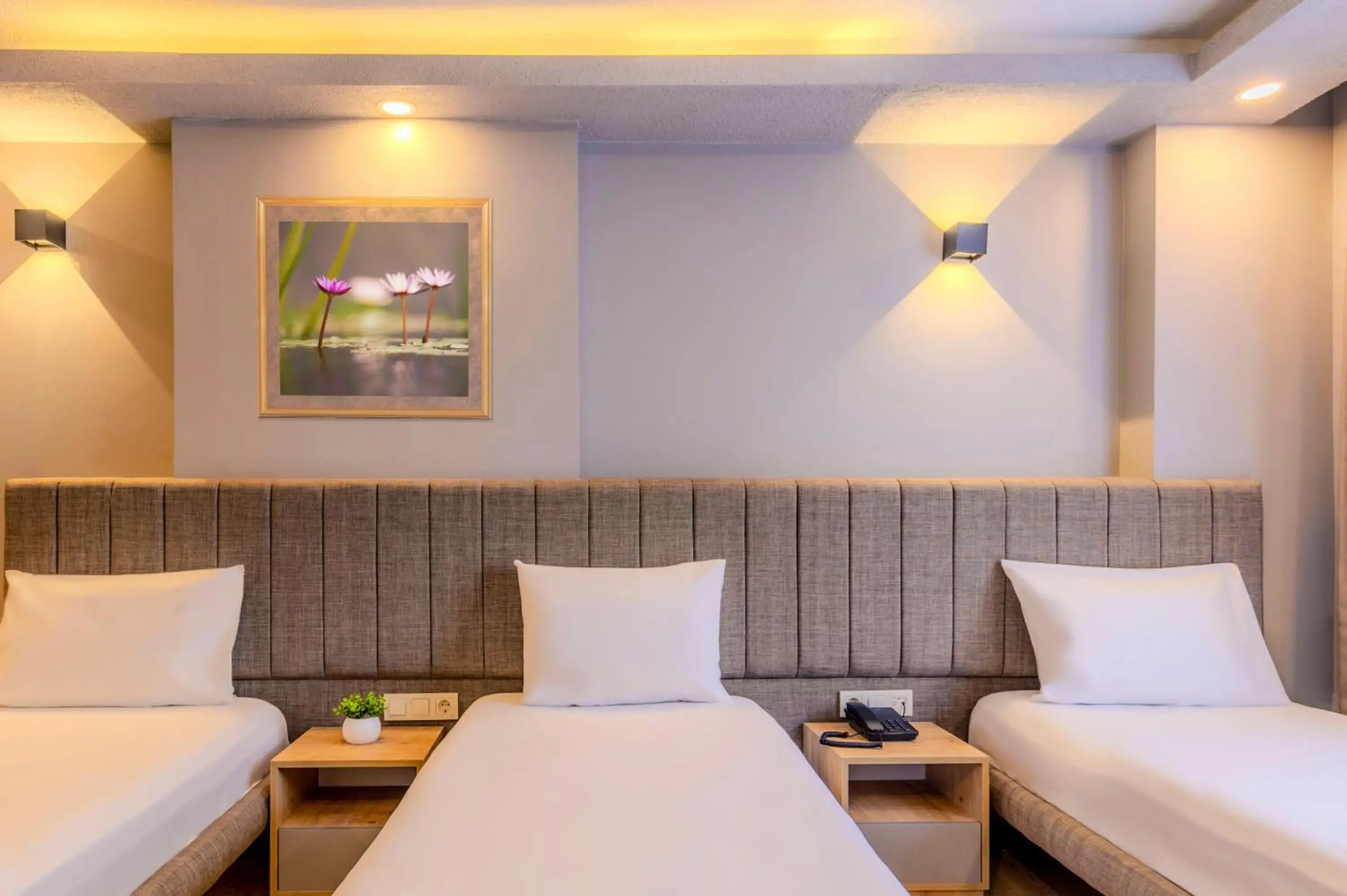 Decorative detail, Bed in EViM HOTEL ÇORLU Decorative detail, Bed in EViM HOTEL ÇORLU