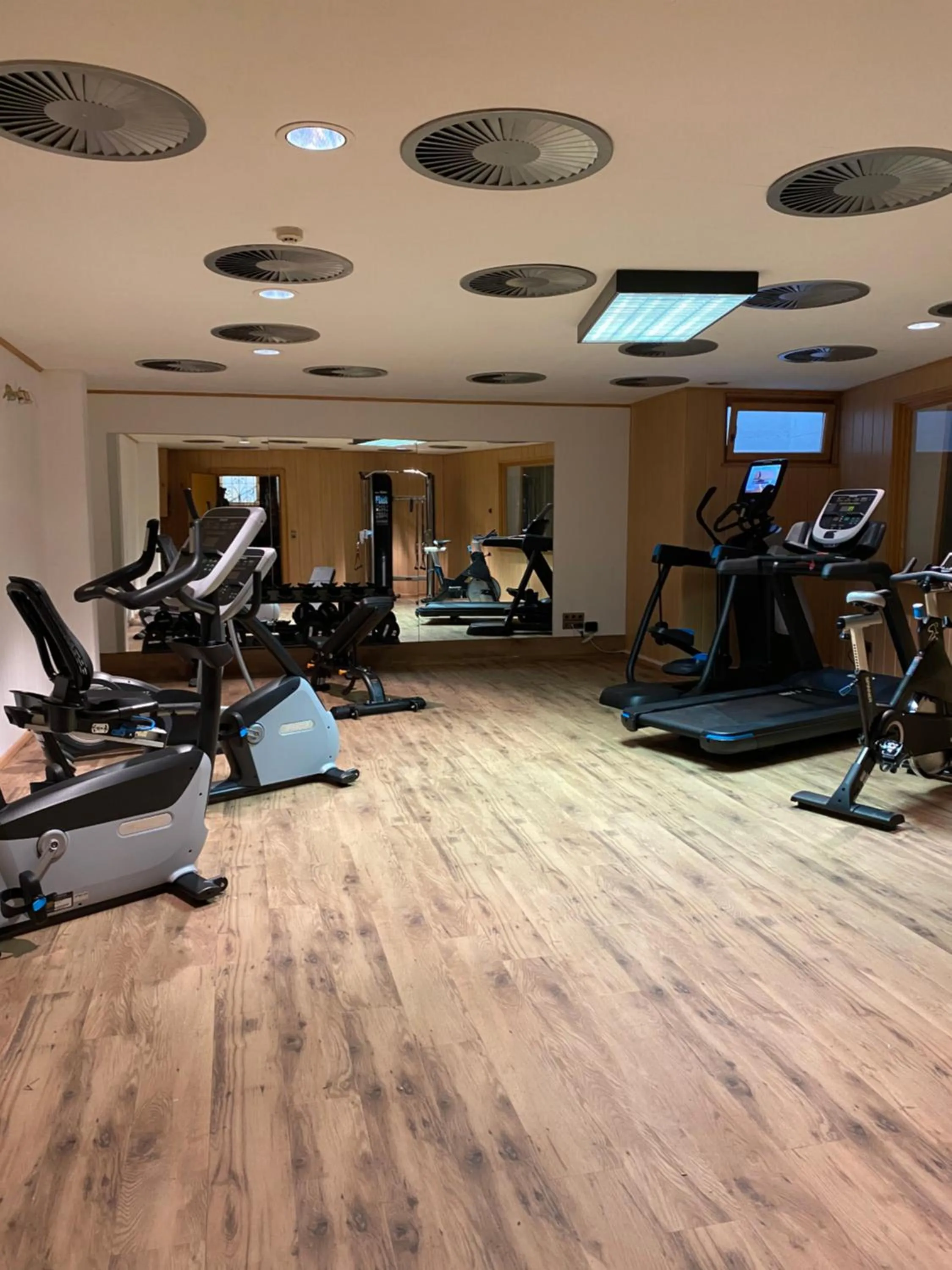 Fitness centre/facilities in Hotel Tyrolis