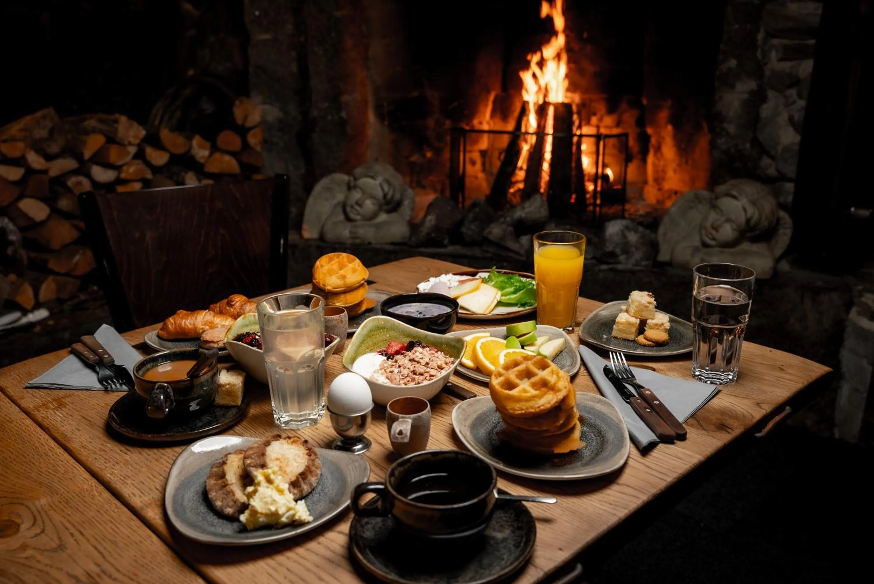 Breakfast in Kuru Resort