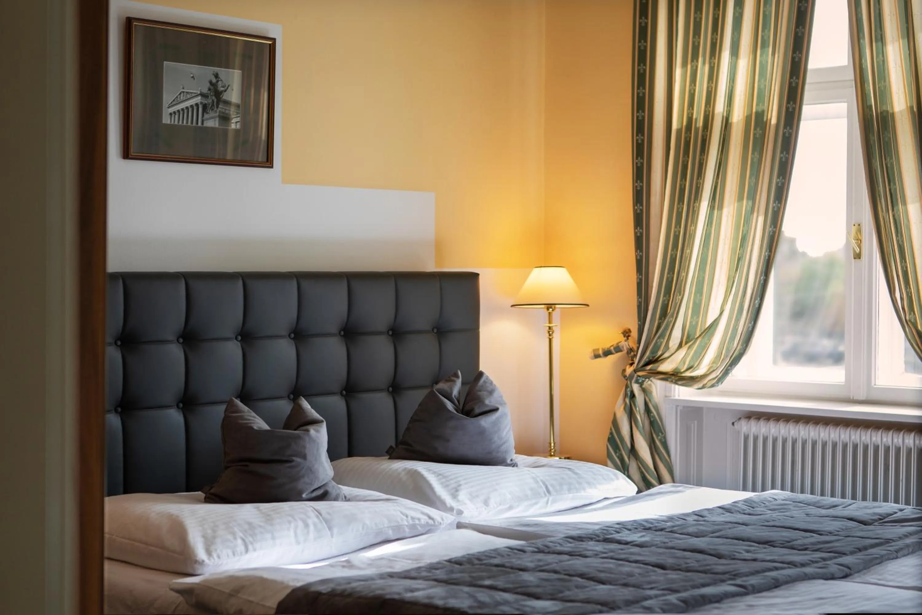 Photo of the whole room, Bed in Hotel Bergwirt Schönbrunn