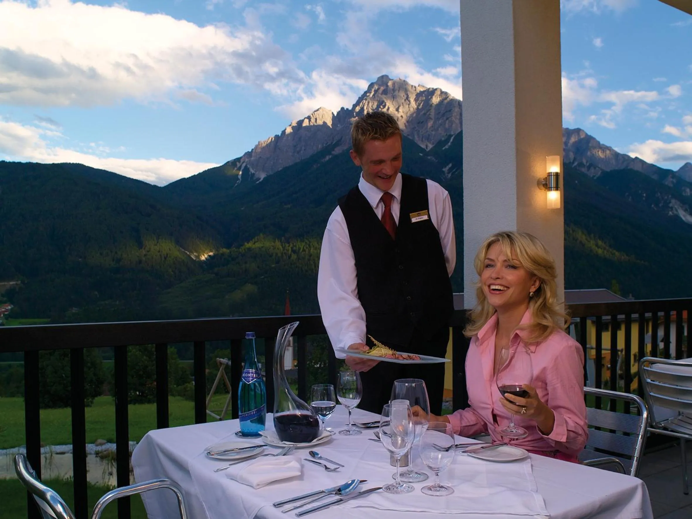 Restaurant/places to eat in Hotel & Appartements Oberhofer