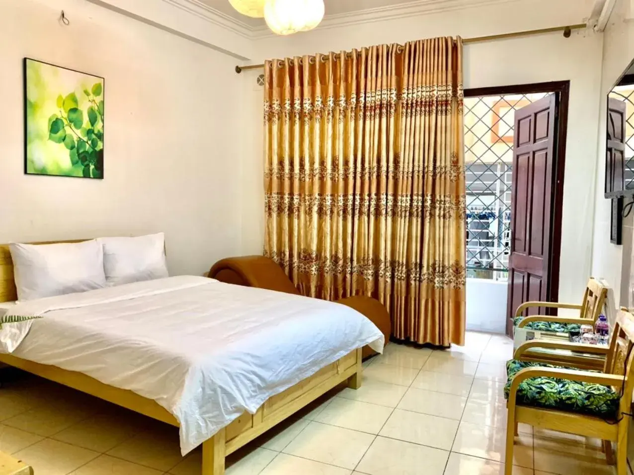 Balcony/Terrace, Bed in Lumos Home Ha noi Balcony/Terrace, Bed in Lumos Home Ha noi