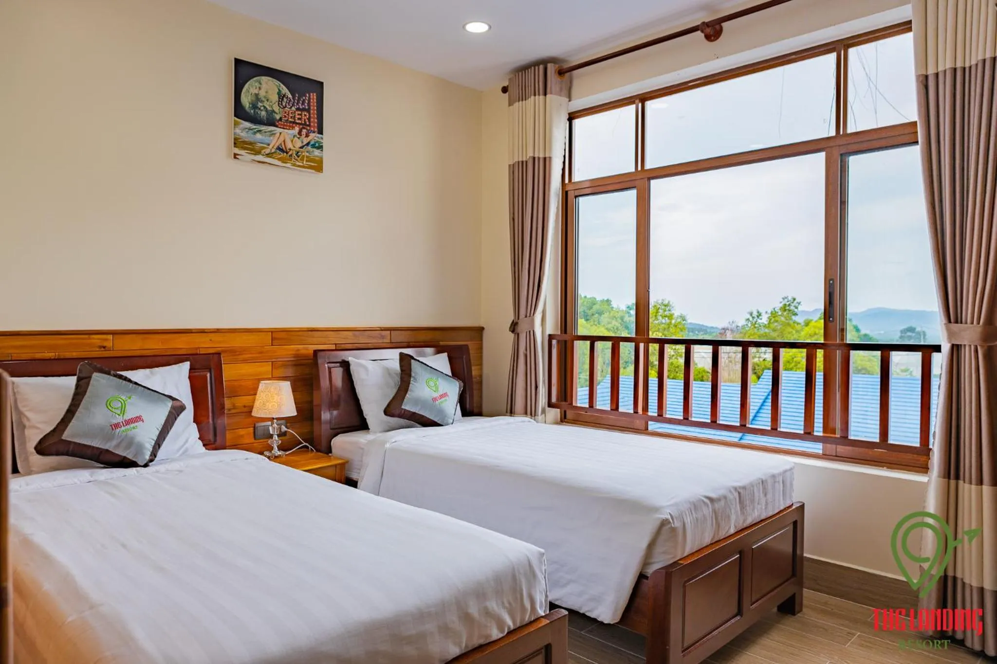 Bed in The Landing Resort