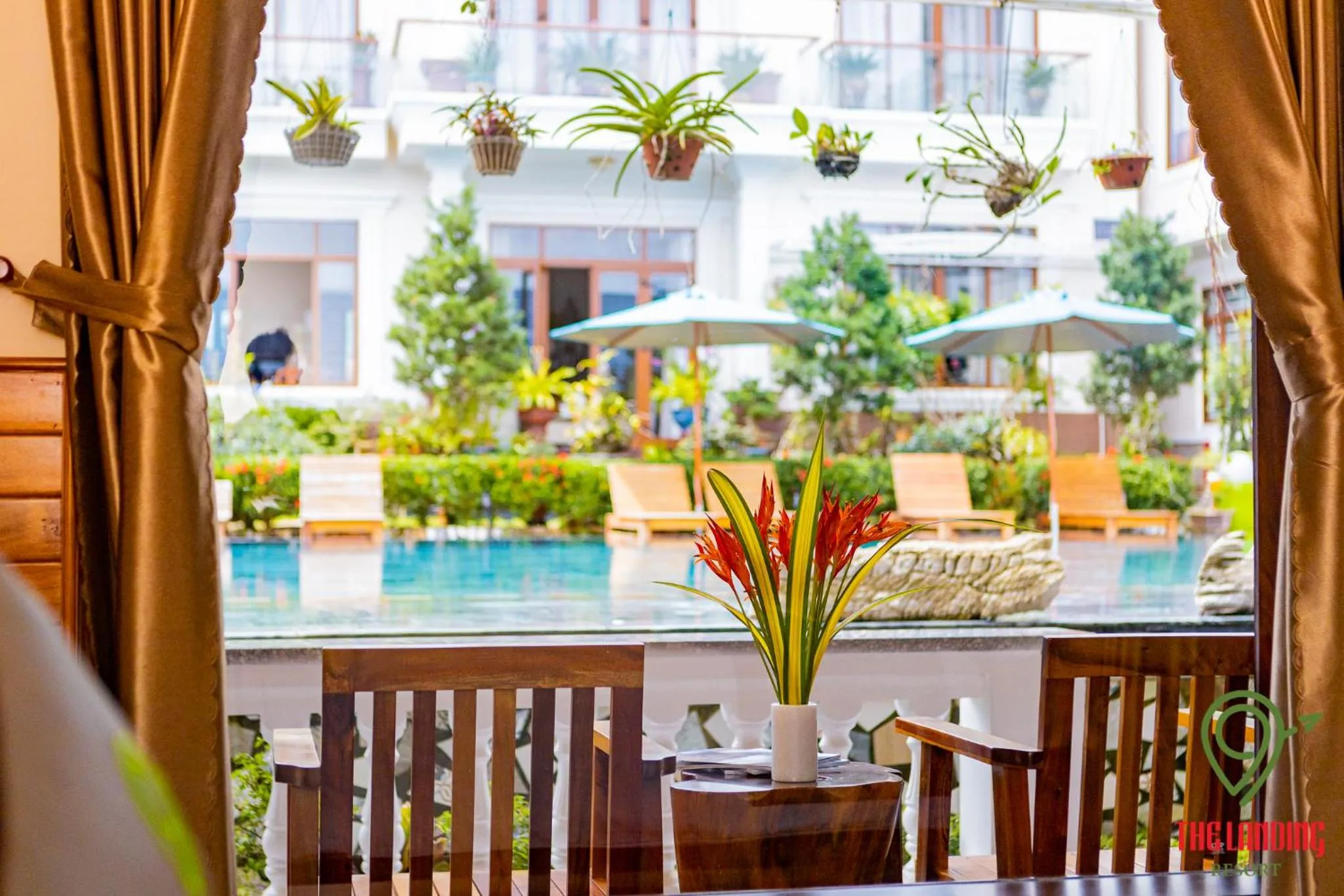 Lake view in The Landing Resort