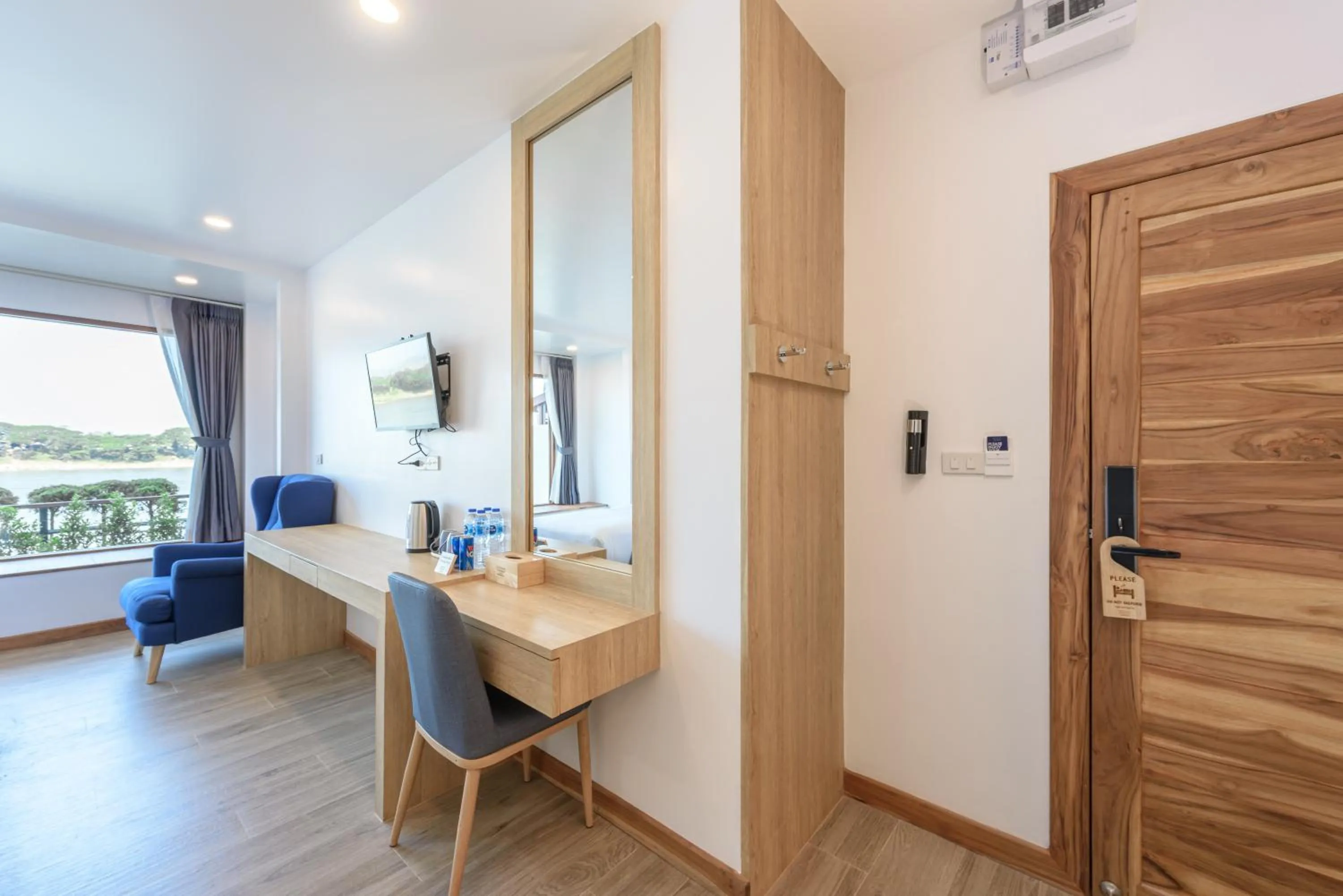 Decorative detail in Chiangkhan River Walk Hotel