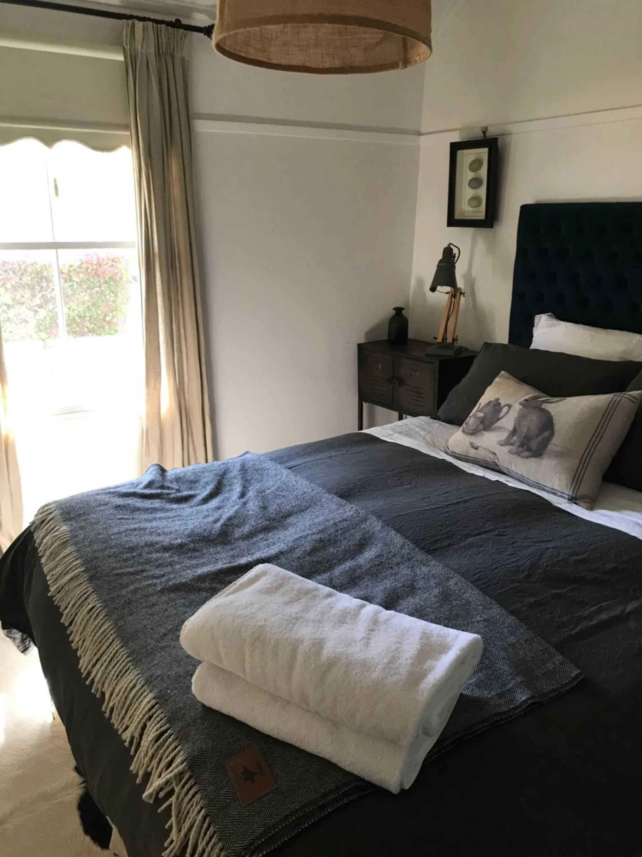 Bed in Waterside Cottage