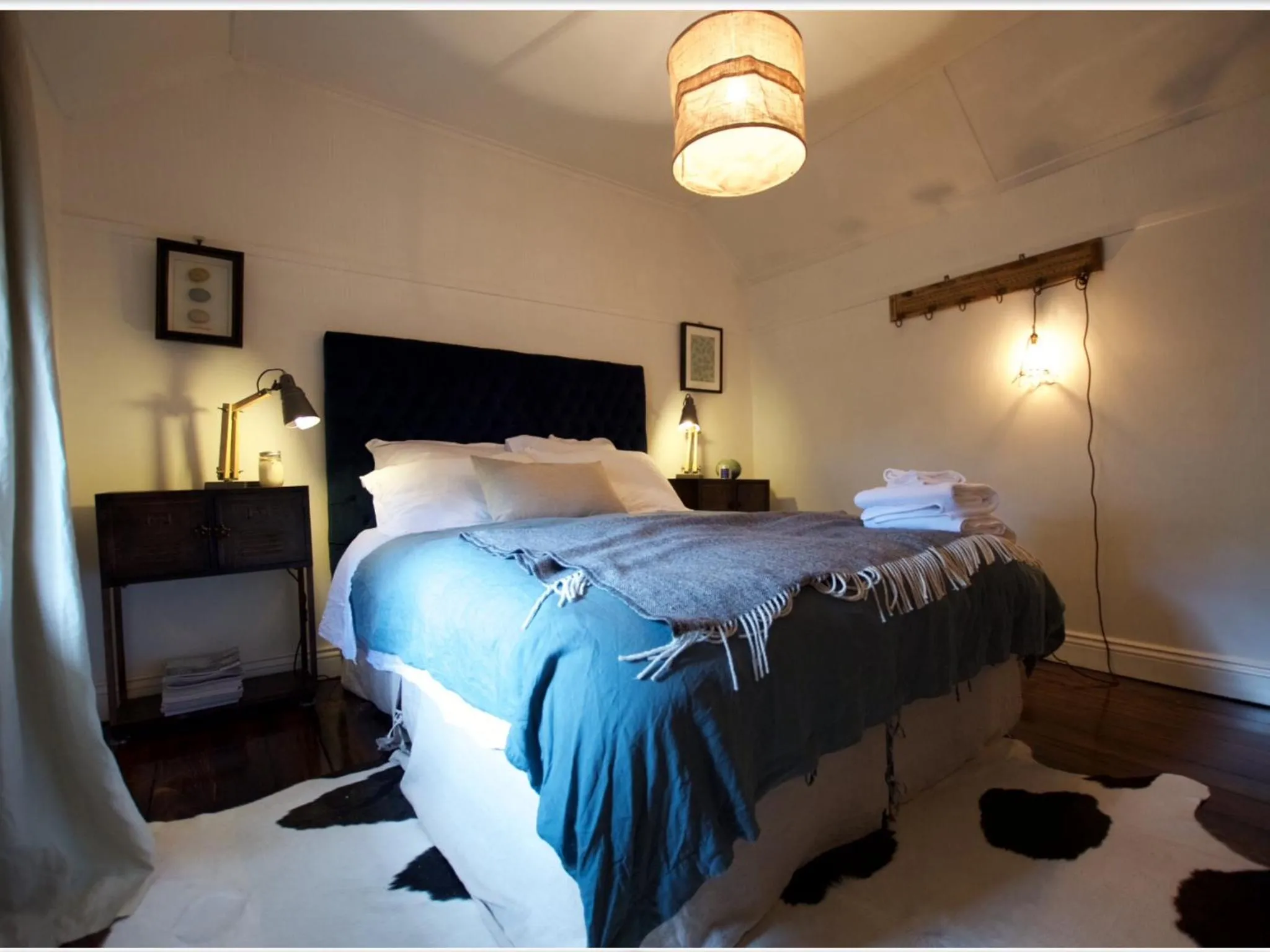Bed in Waterside Cottage