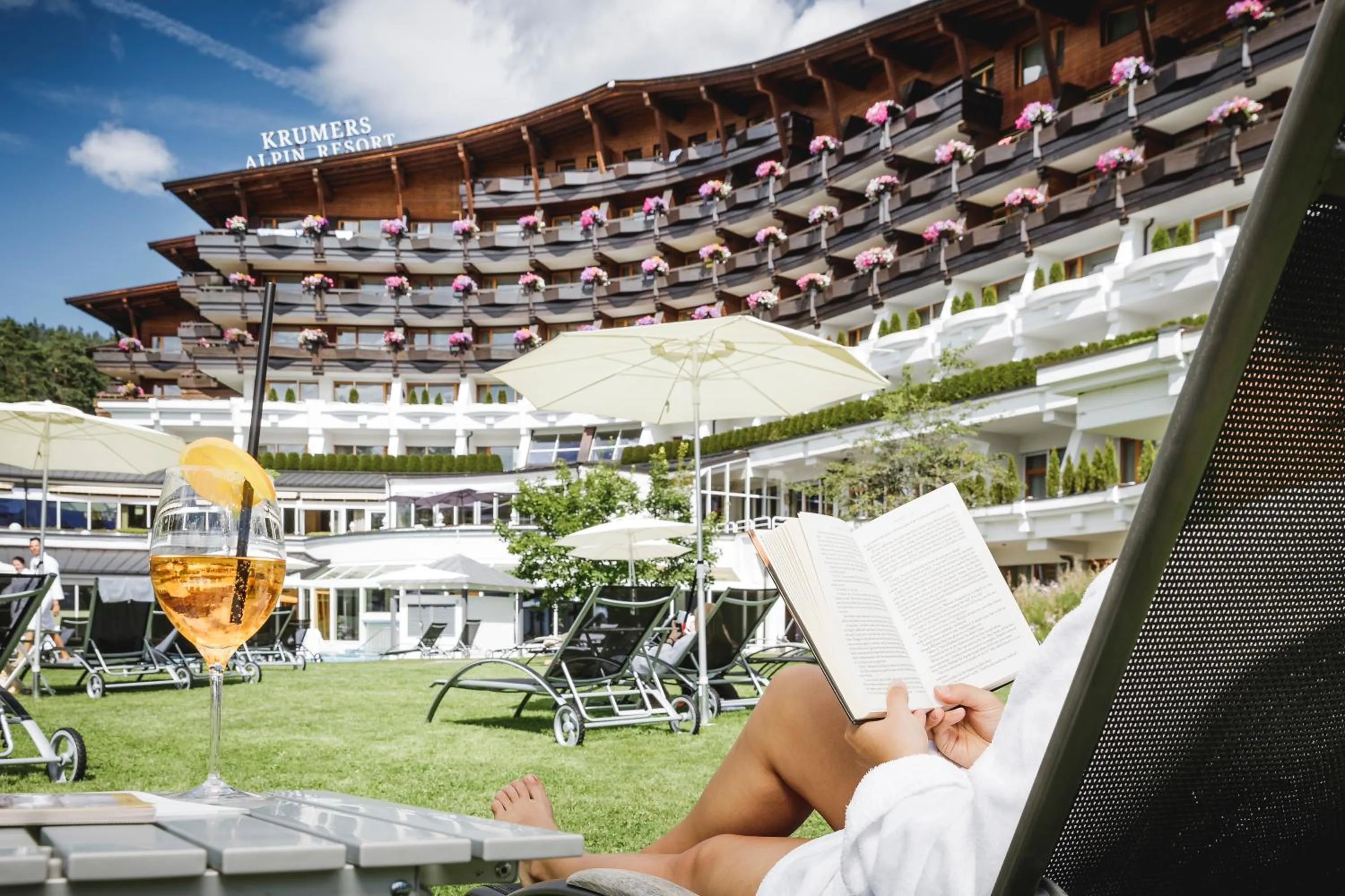 Garden in Krumers Alpin – Your Mountain Oasis