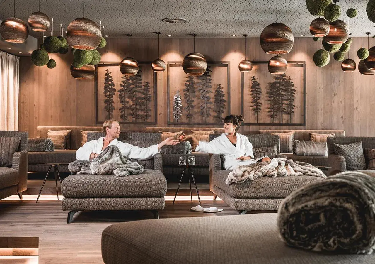 Spa and wellness centre/facilities in Krumers Alpin – Your Mountain Oasis Spa and wellness centre/facilities in Krumers Alpin – Your Mountain Oasis