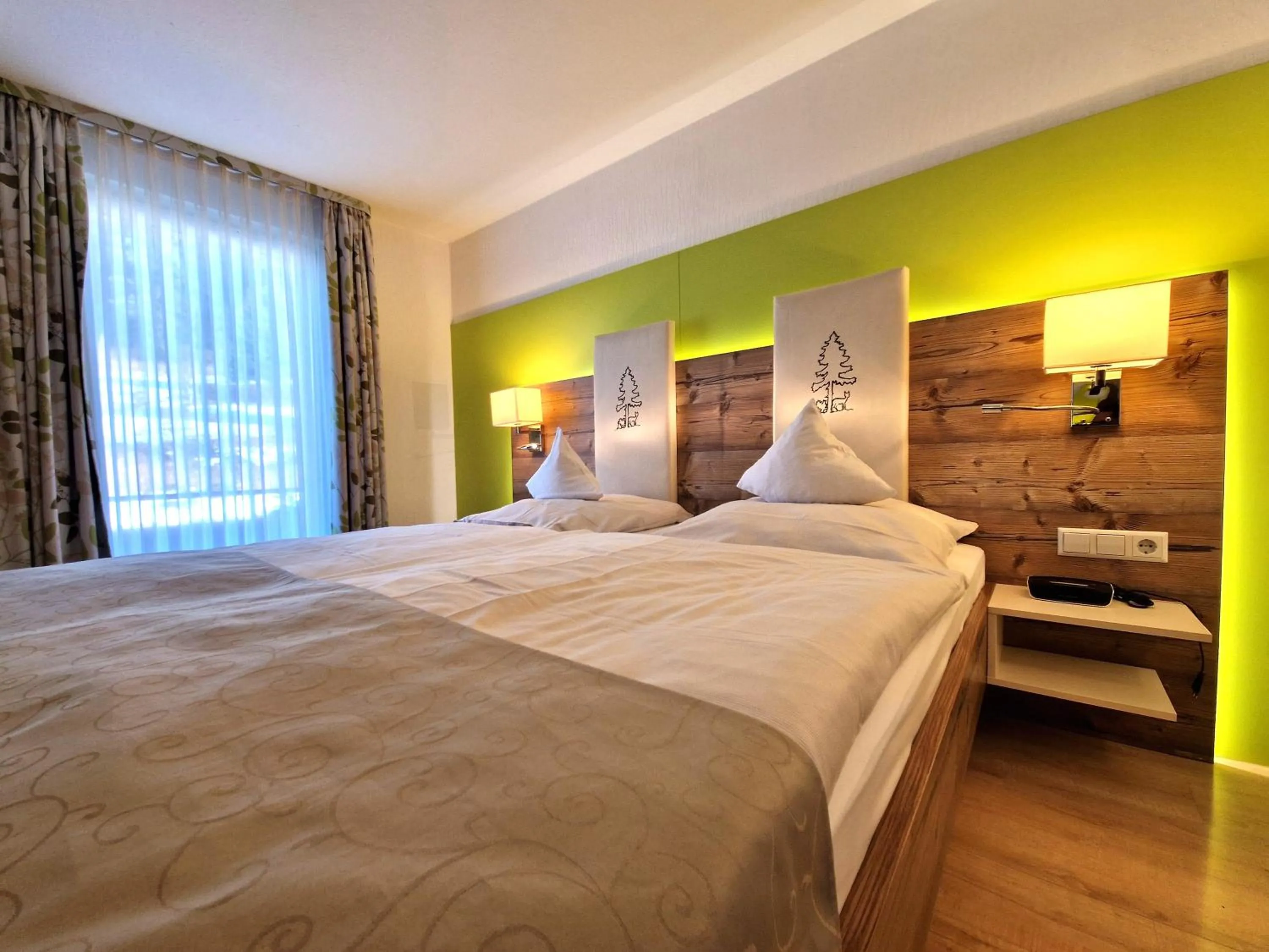 Bed in Wellnesshotel Tanne