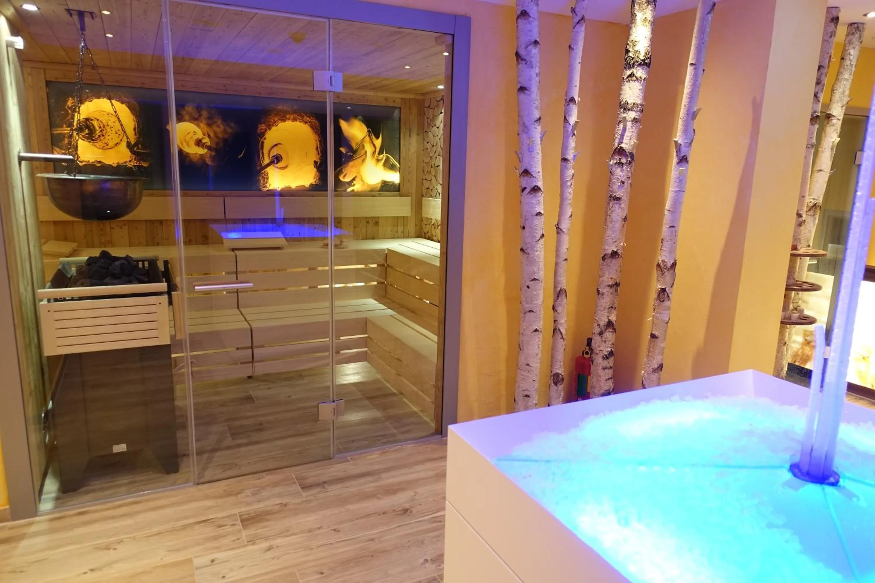 Sauna in Wellnesshotel Tanne