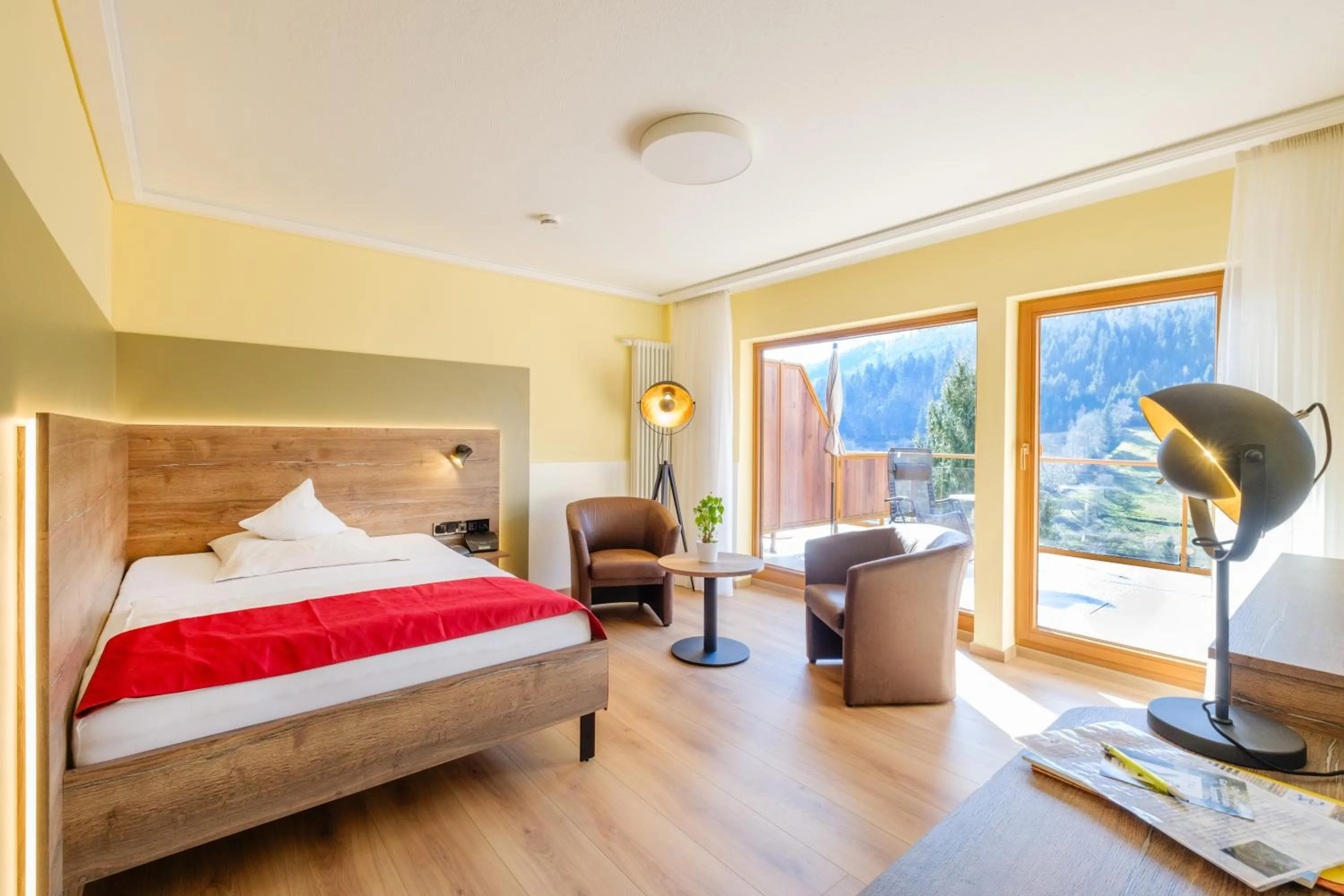 Bed in Wellnesshotel Tanne