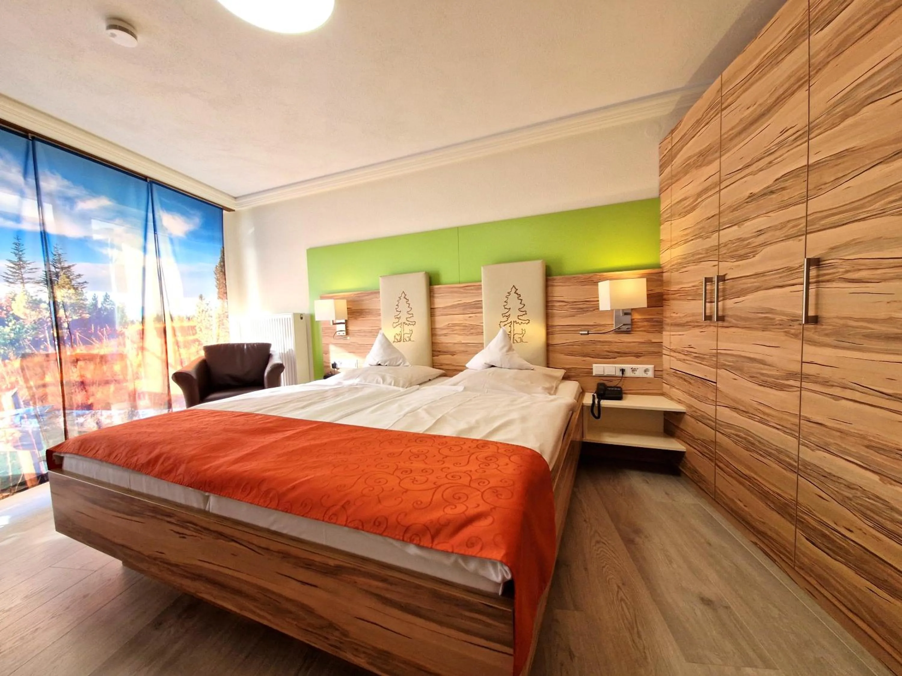 Bed in Wellnesshotel Tanne