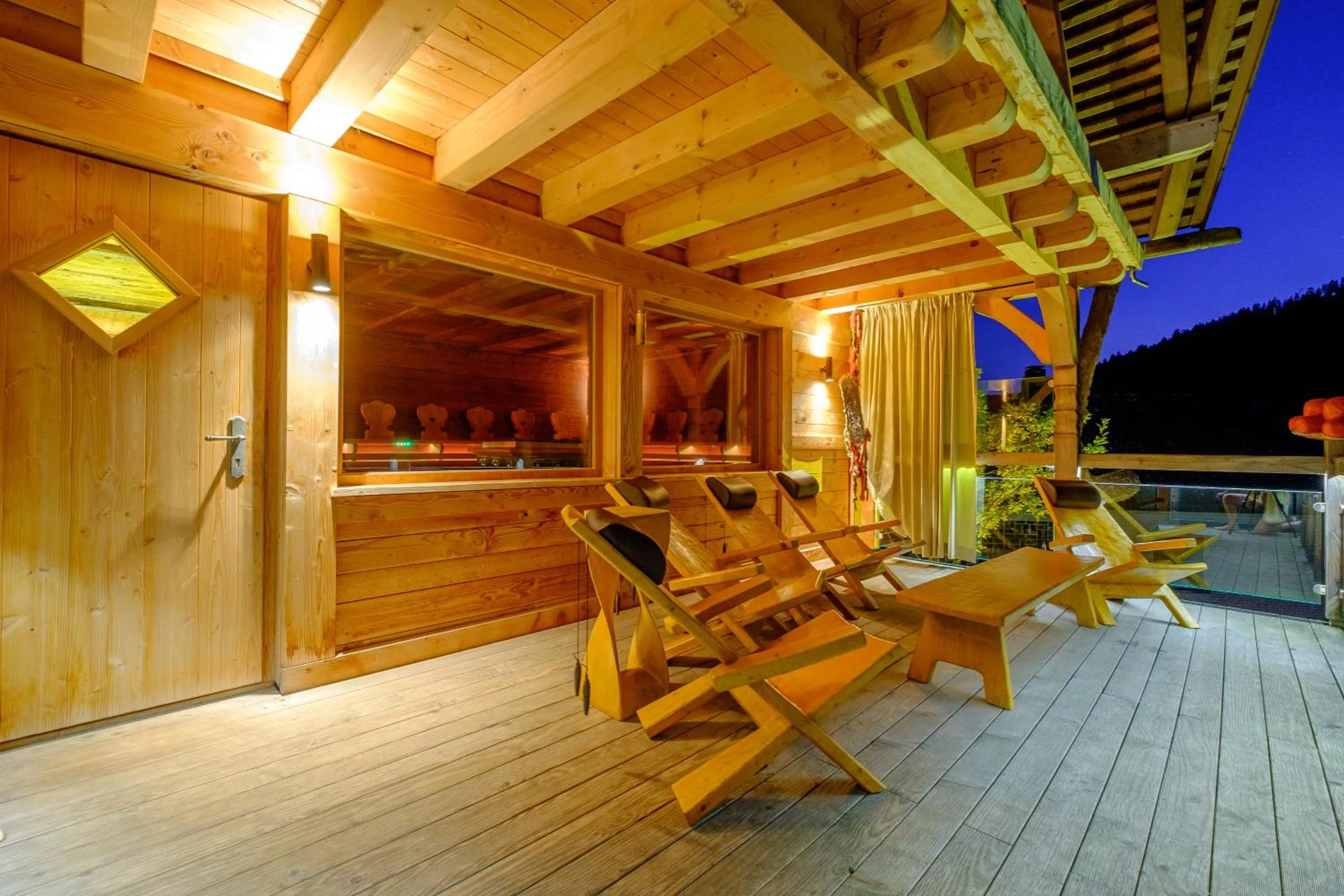 Balcony/Terrace in Wellnesshotel Tanne