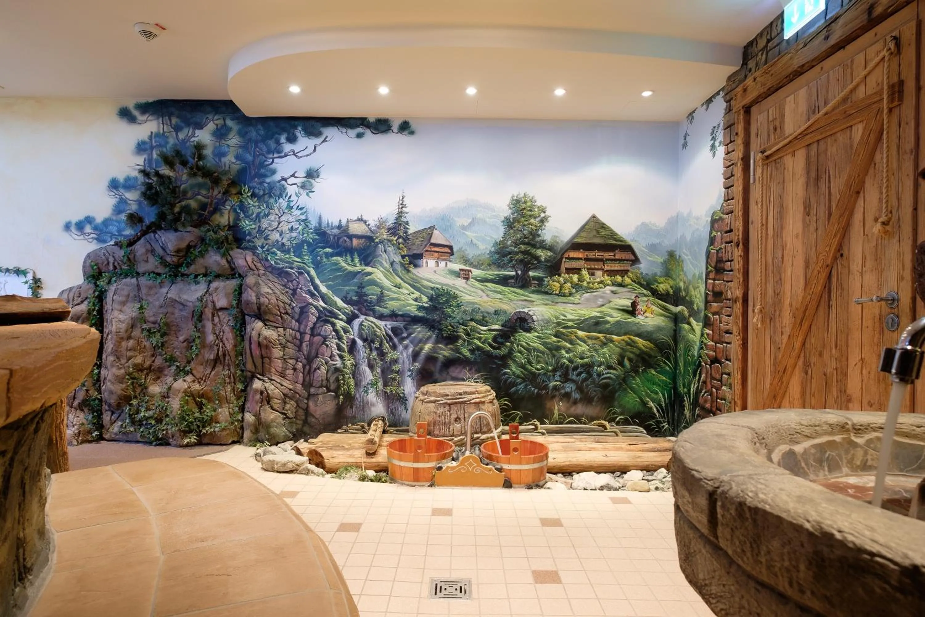 Spa and wellness centre/facilities in Wellnesshotel Tanne