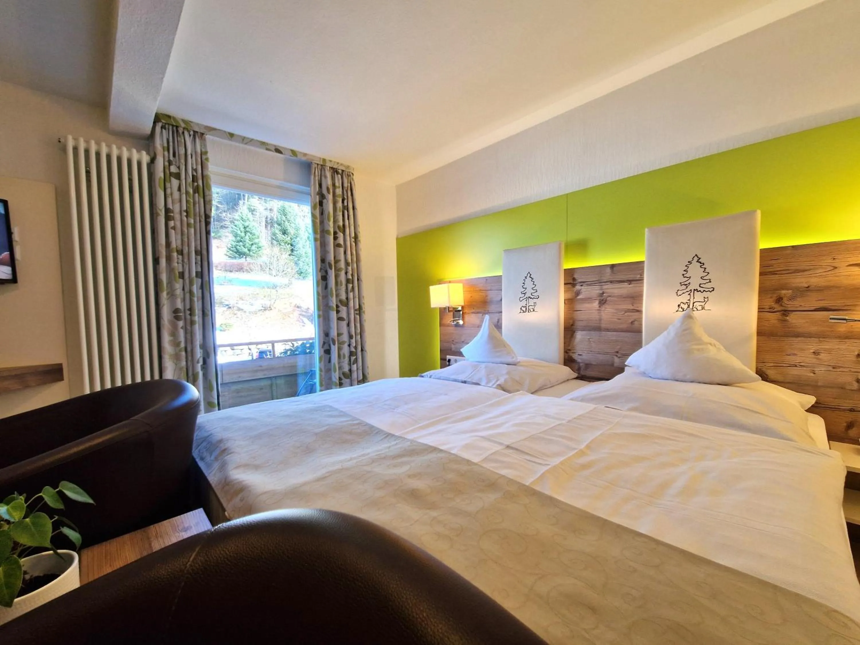 Bed in Wellnesshotel Tanne