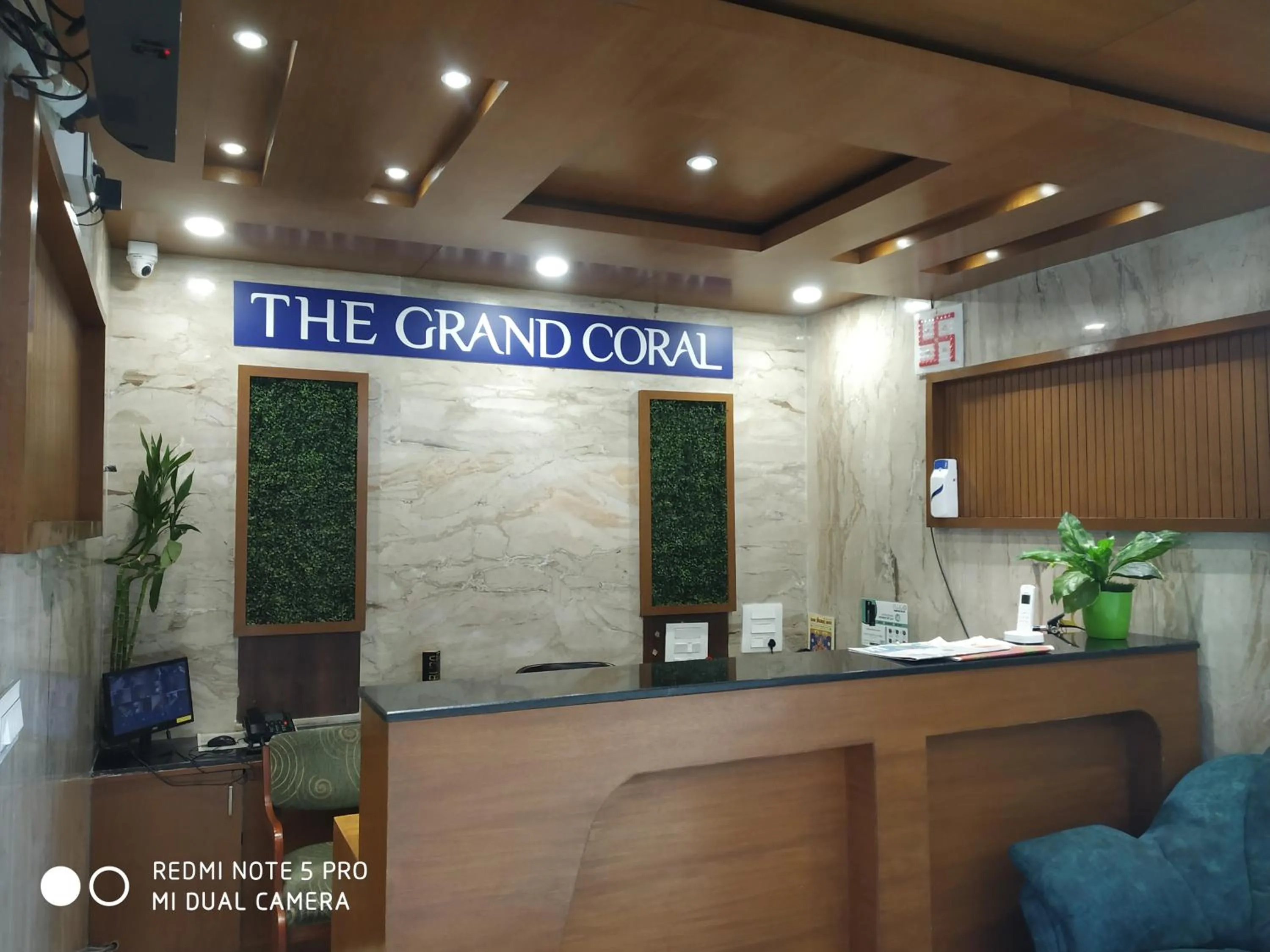 Lobby or reception in THE GRAND CORAL