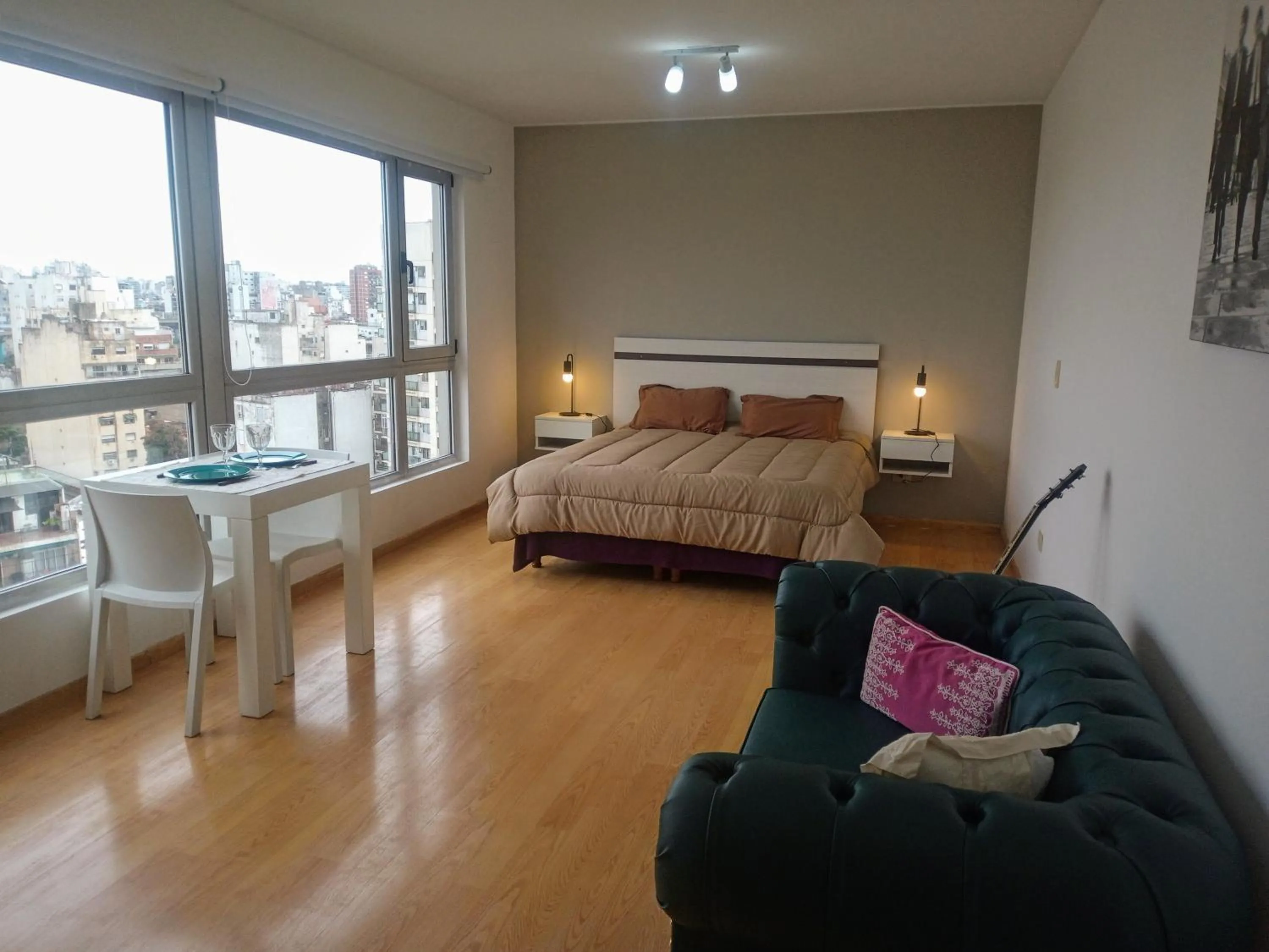 Bed in Quartier San Telmo Luxury Pool Gym & Spa, piscina climatizada