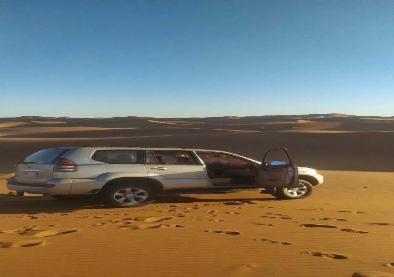 Day in Desert Romantic Camp