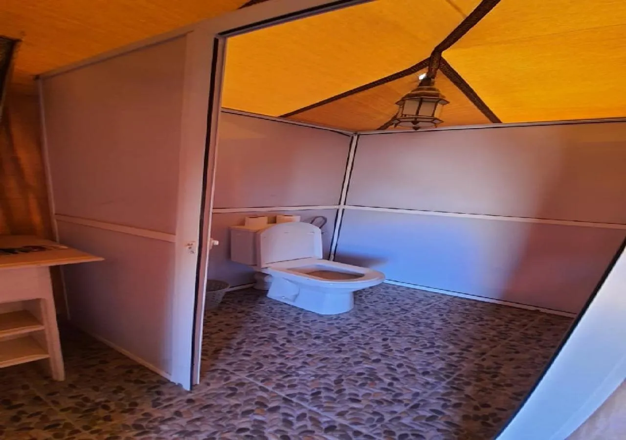 Toilet in Desert Romantic Camp