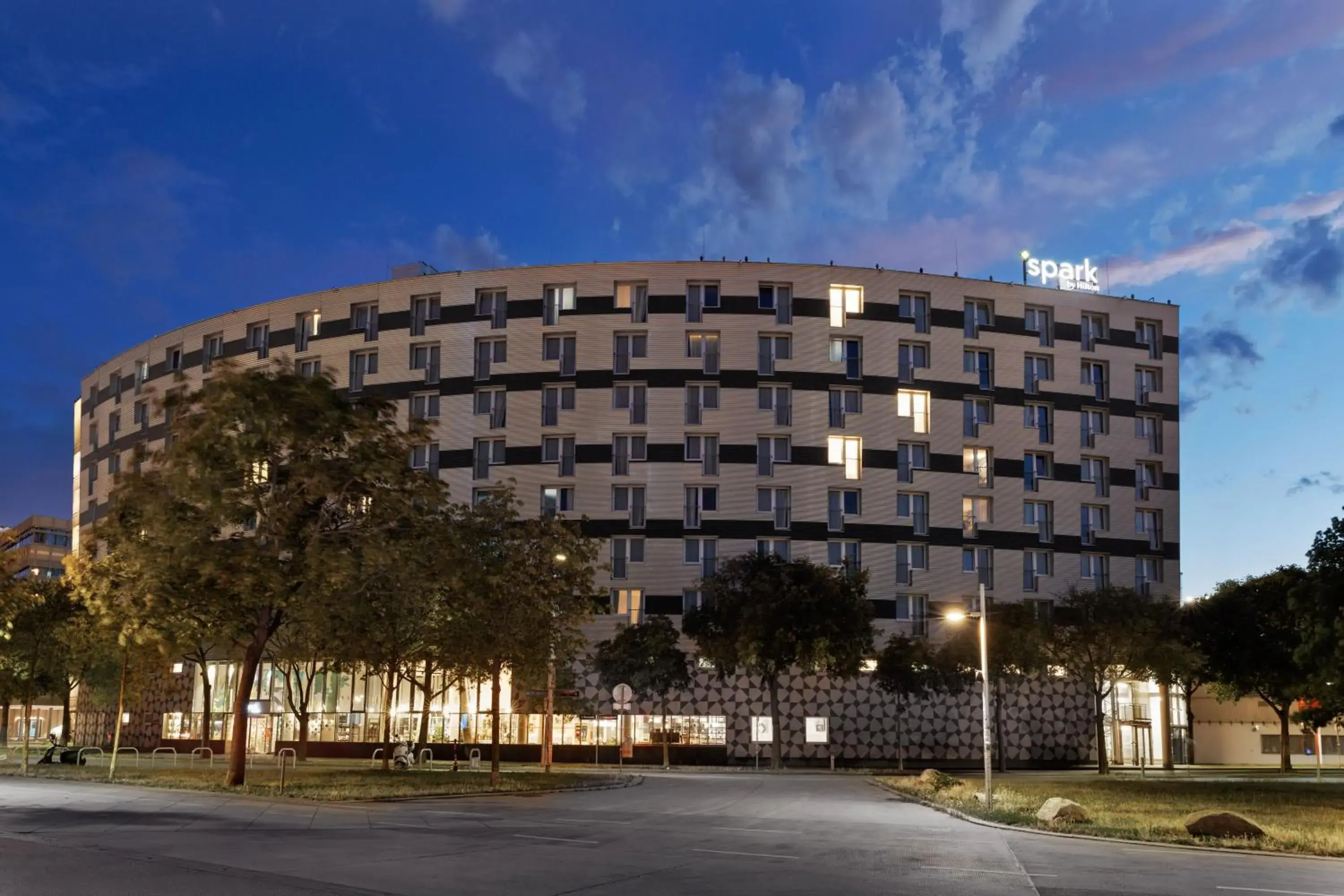 Property building in Spark by Hilton Vienna Messe Prater Property building in Spark by Hilton Vienna Messe Prater