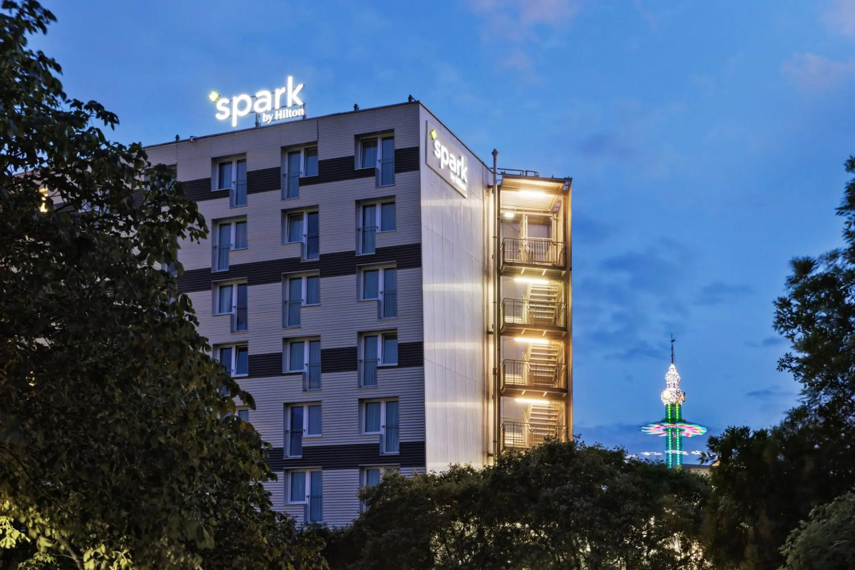 Property building in Spark by Hilton Vienna Messe Prater Property building in Spark by Hilton Vienna Messe Prater