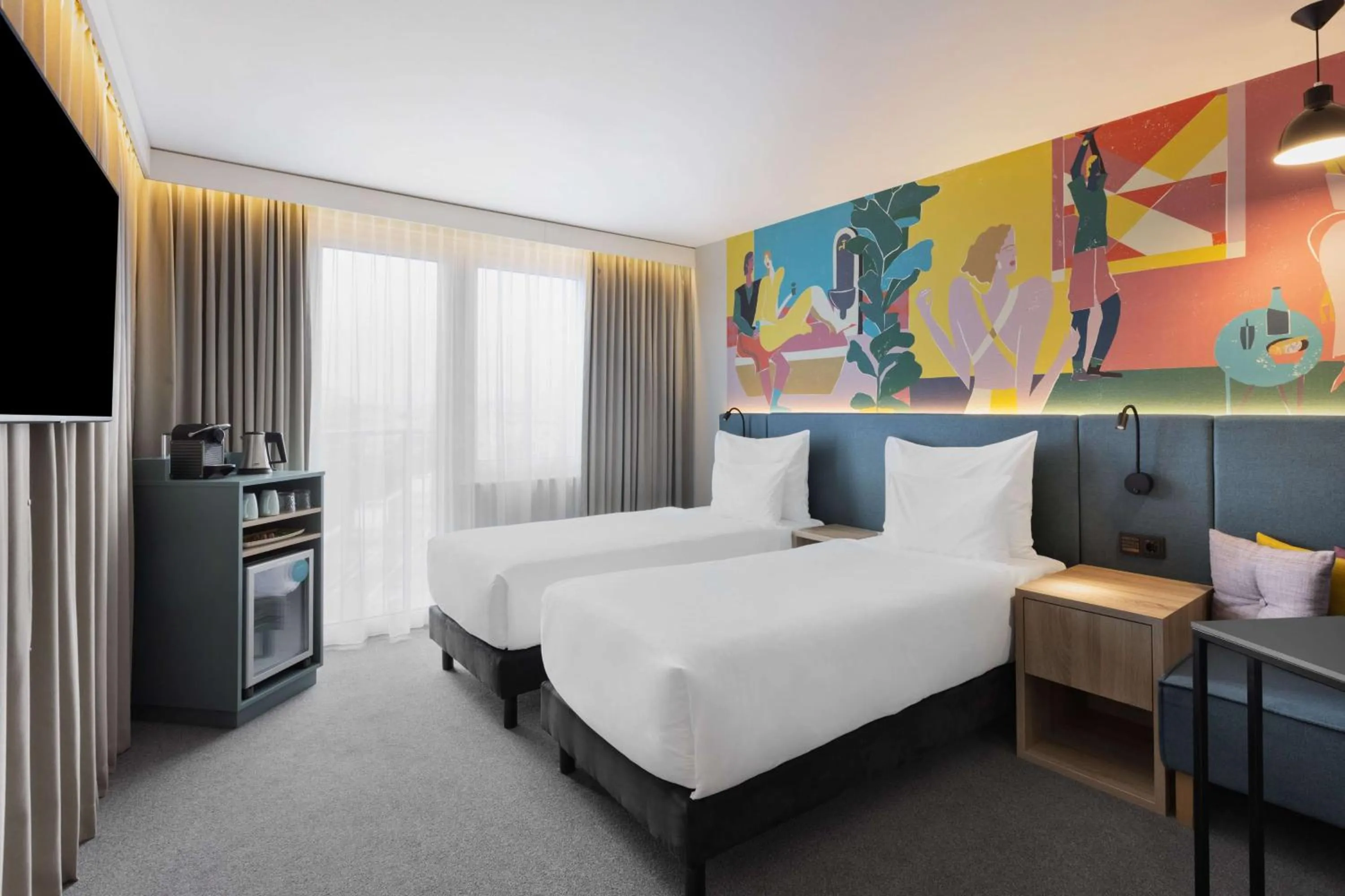 Bed in Spark by Hilton Vienna Messe Prater