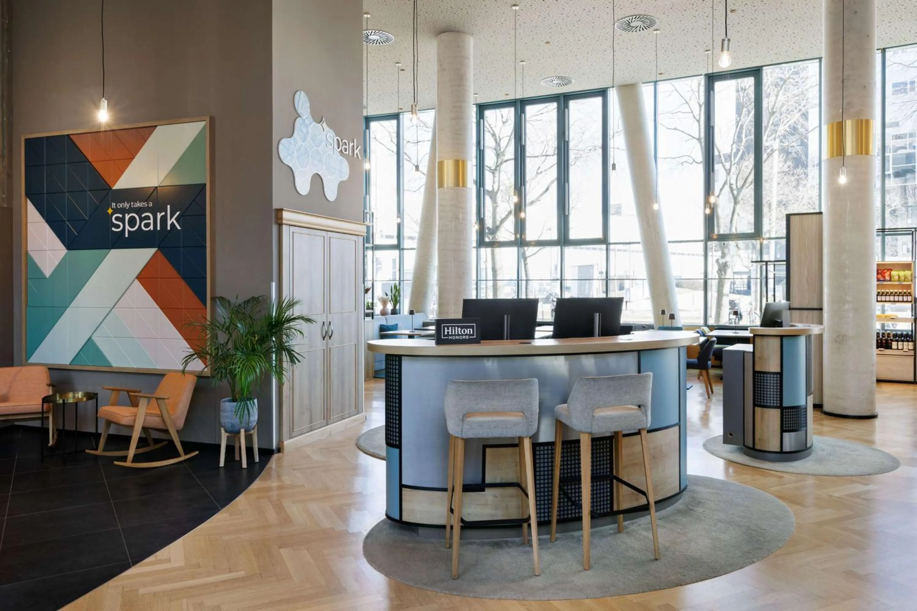 Lobby or reception in Spark by Hilton Vienna Messe Prater