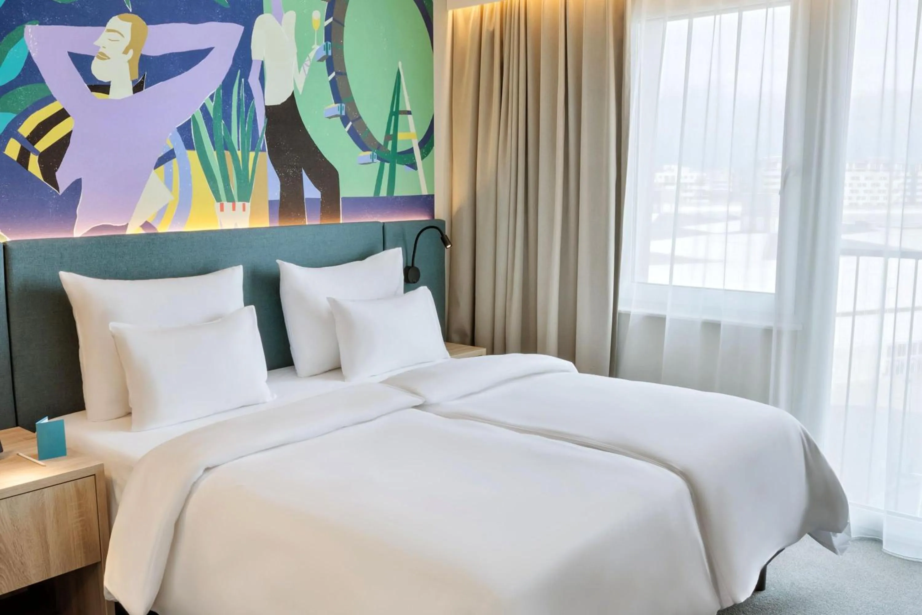 Bed in Spark by Hilton Vienna Messe Prater