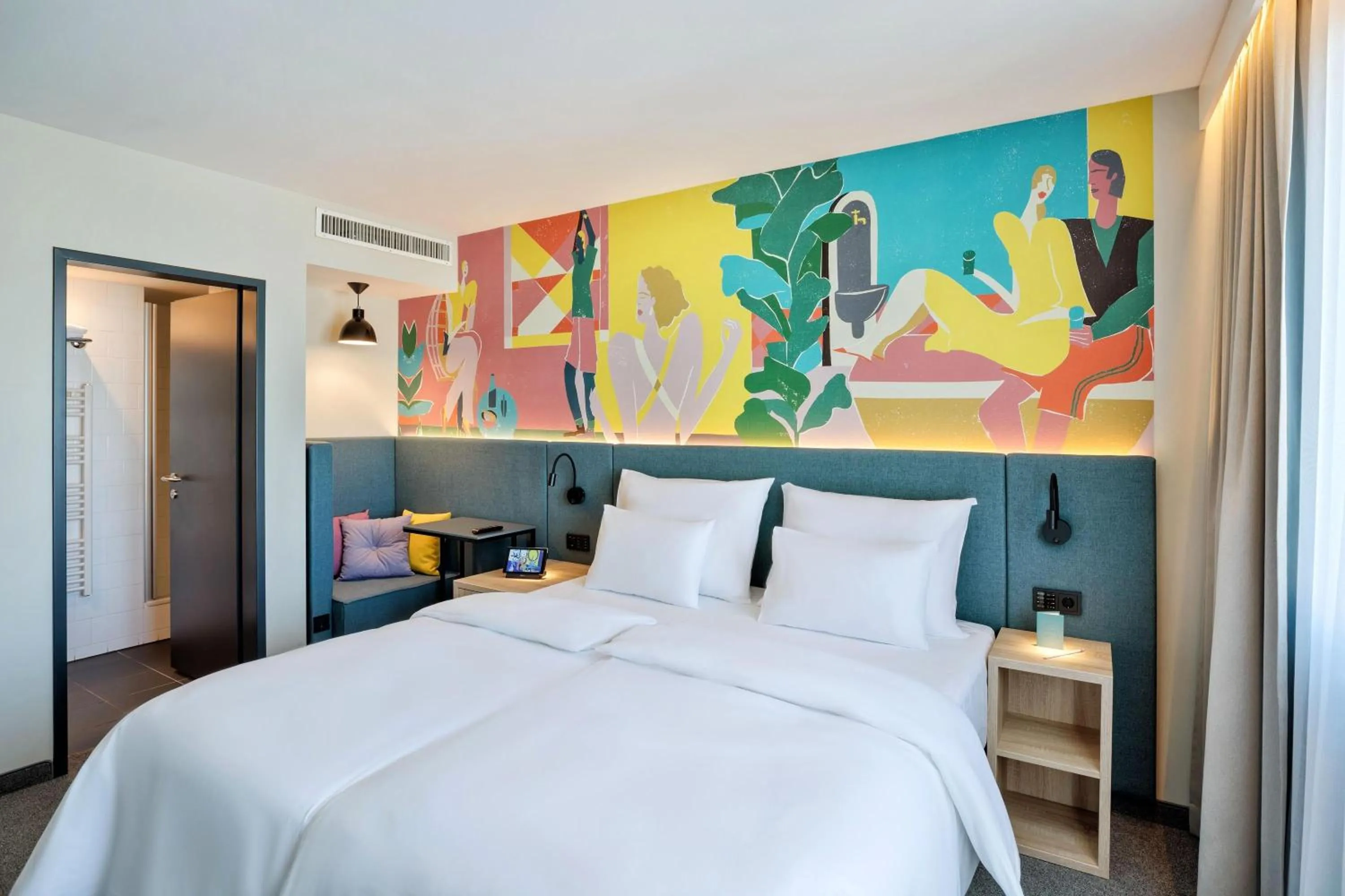 Bed in Spark by Hilton Vienna Messe Prater