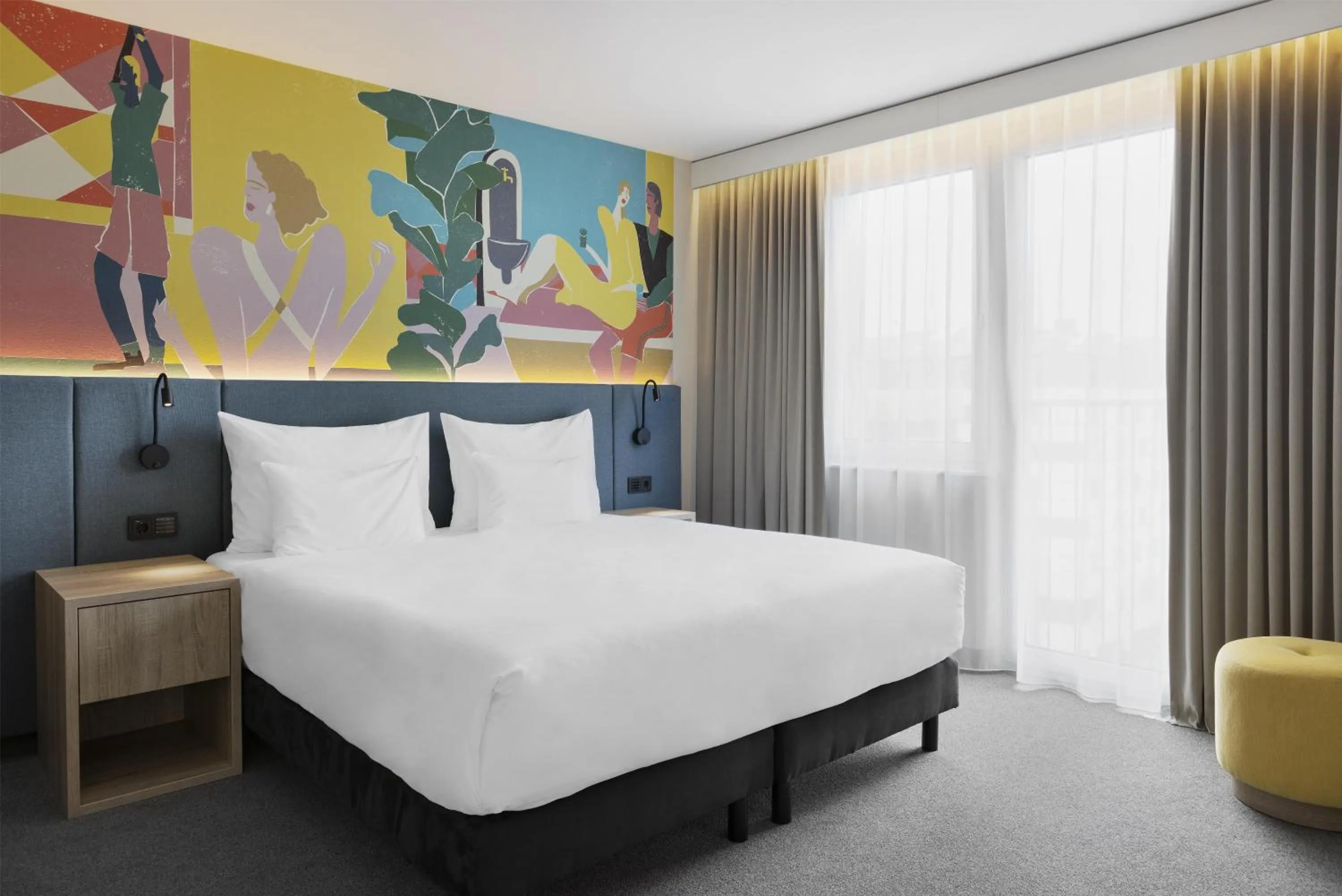 Bed in Spark by Hilton Vienna Messe Prater