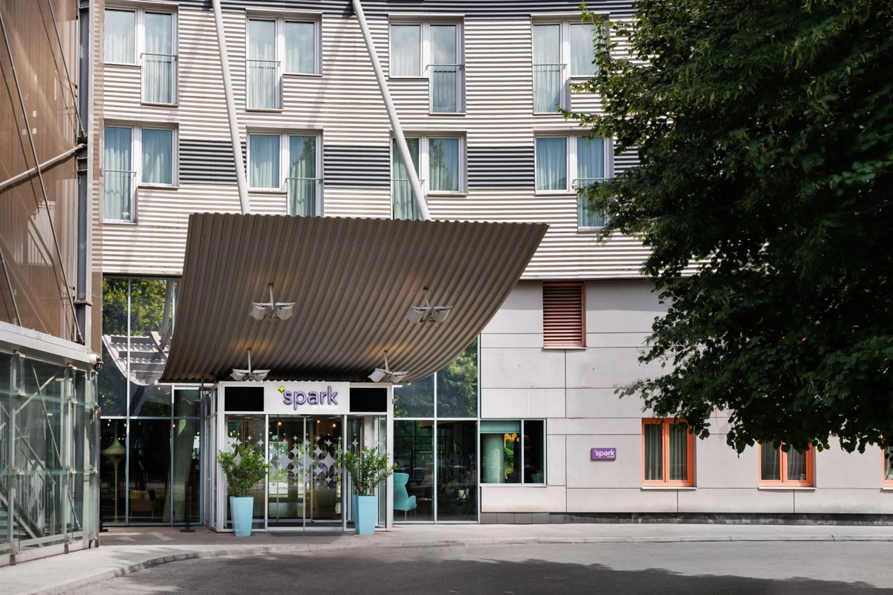 Property building in Spark by Hilton Vienna Messe Prater