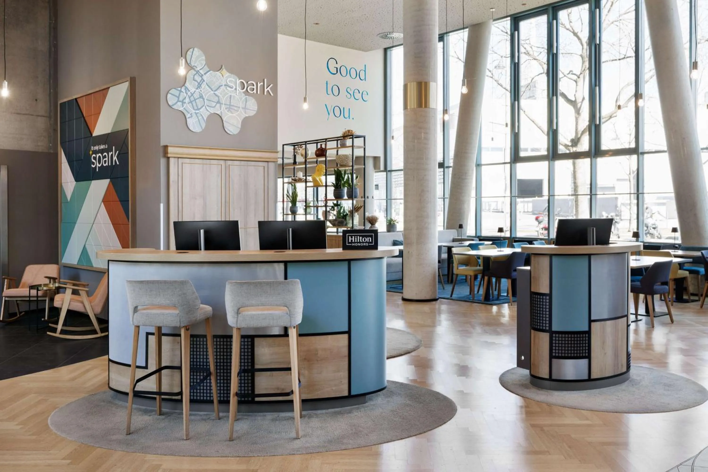 Lobby or reception in Spark by Hilton Vienna Messe Prater