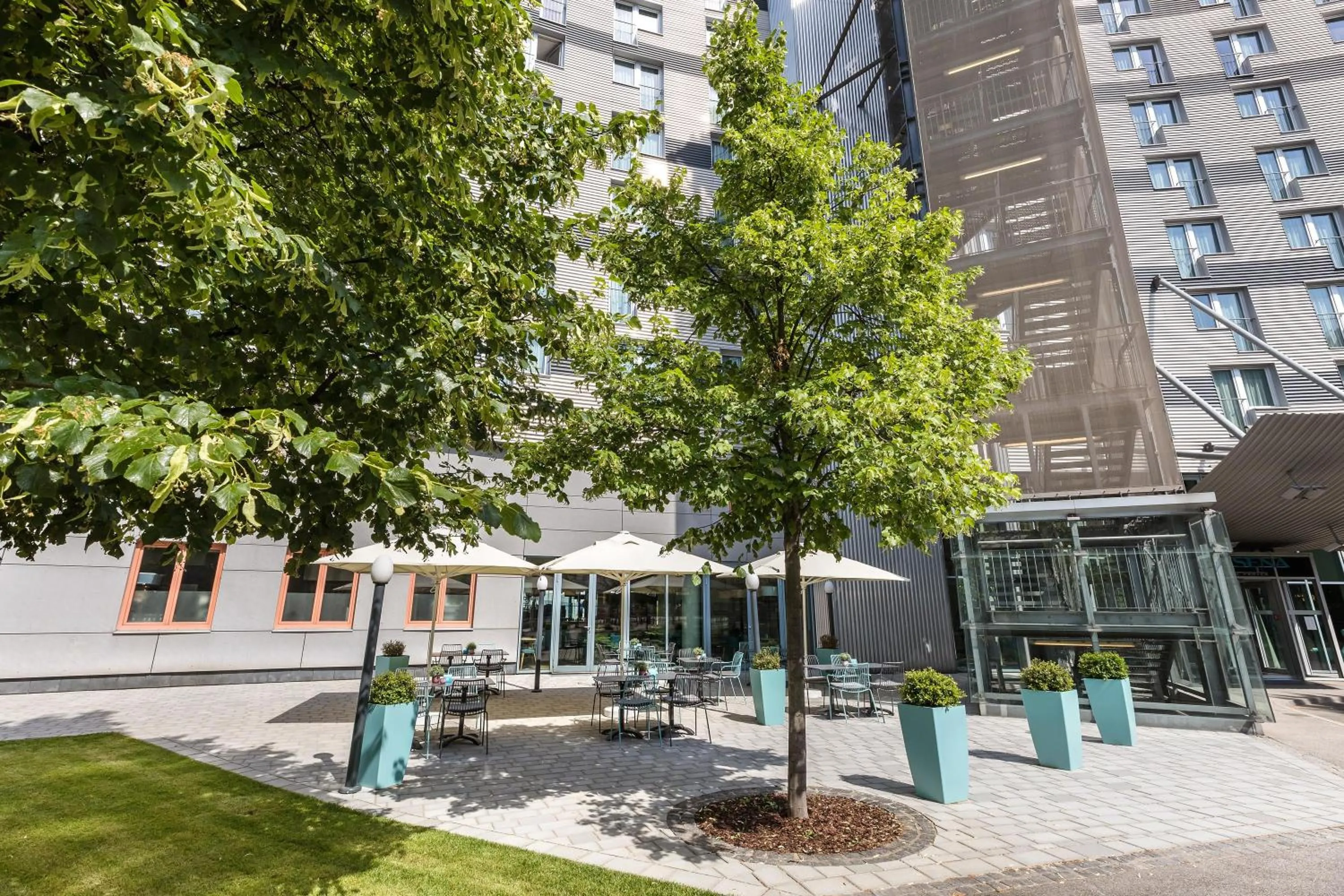 Property building in Spark by Hilton Vienna Messe Prater