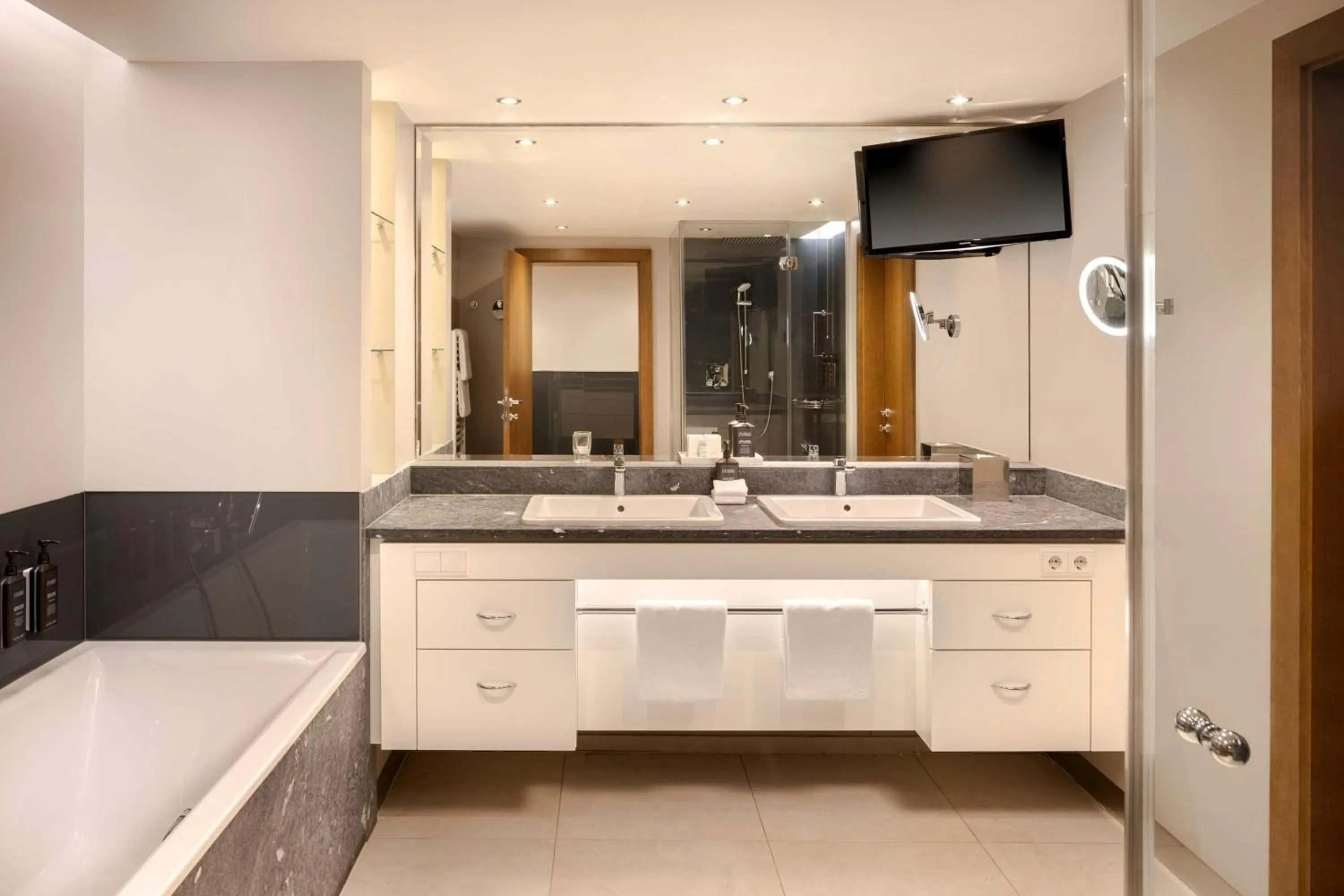 Bathroom in Sheraton Grand Salzburg